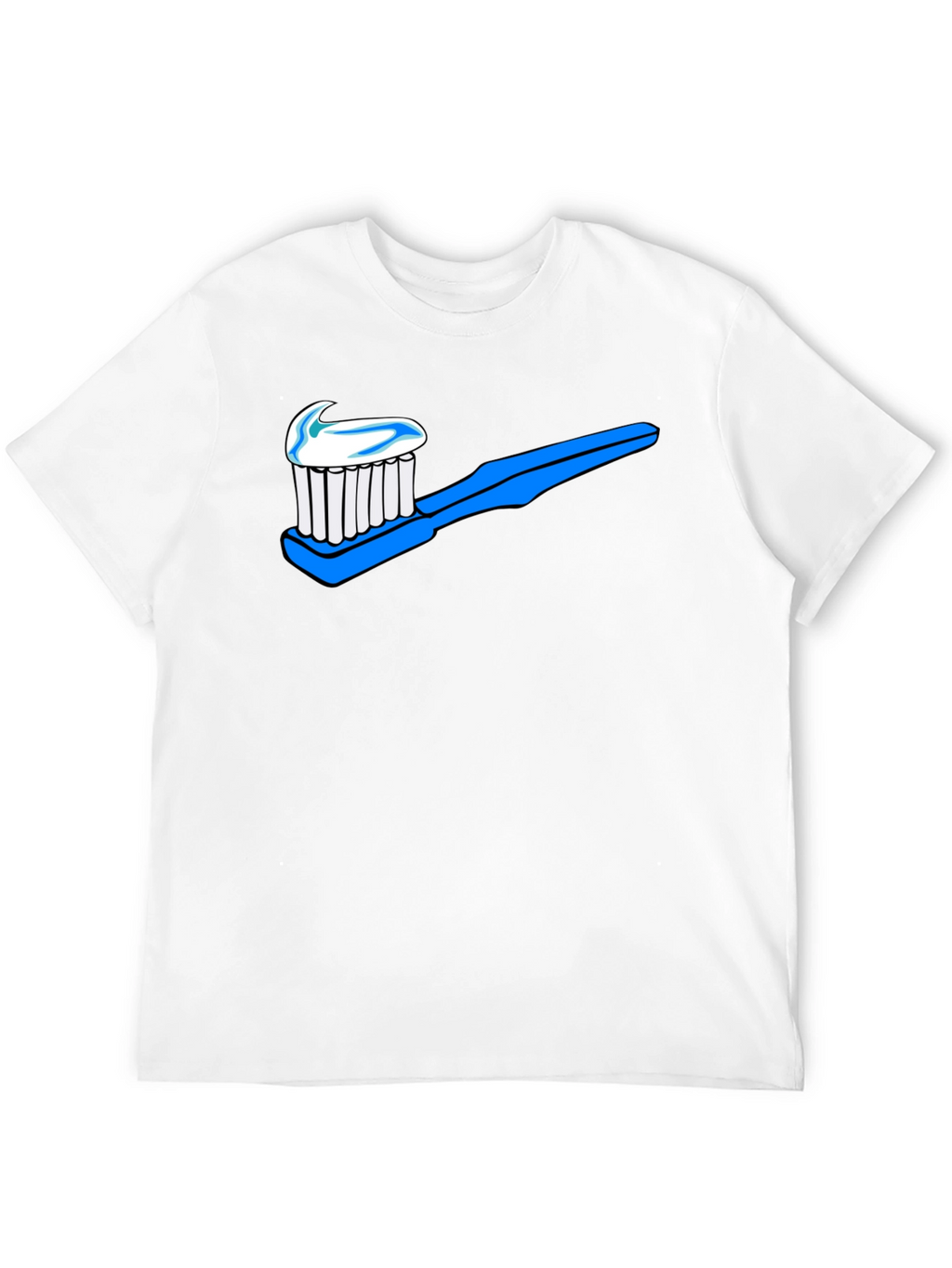 Toothbrush Graphic T-Shirt - Dental Hygiene Tee