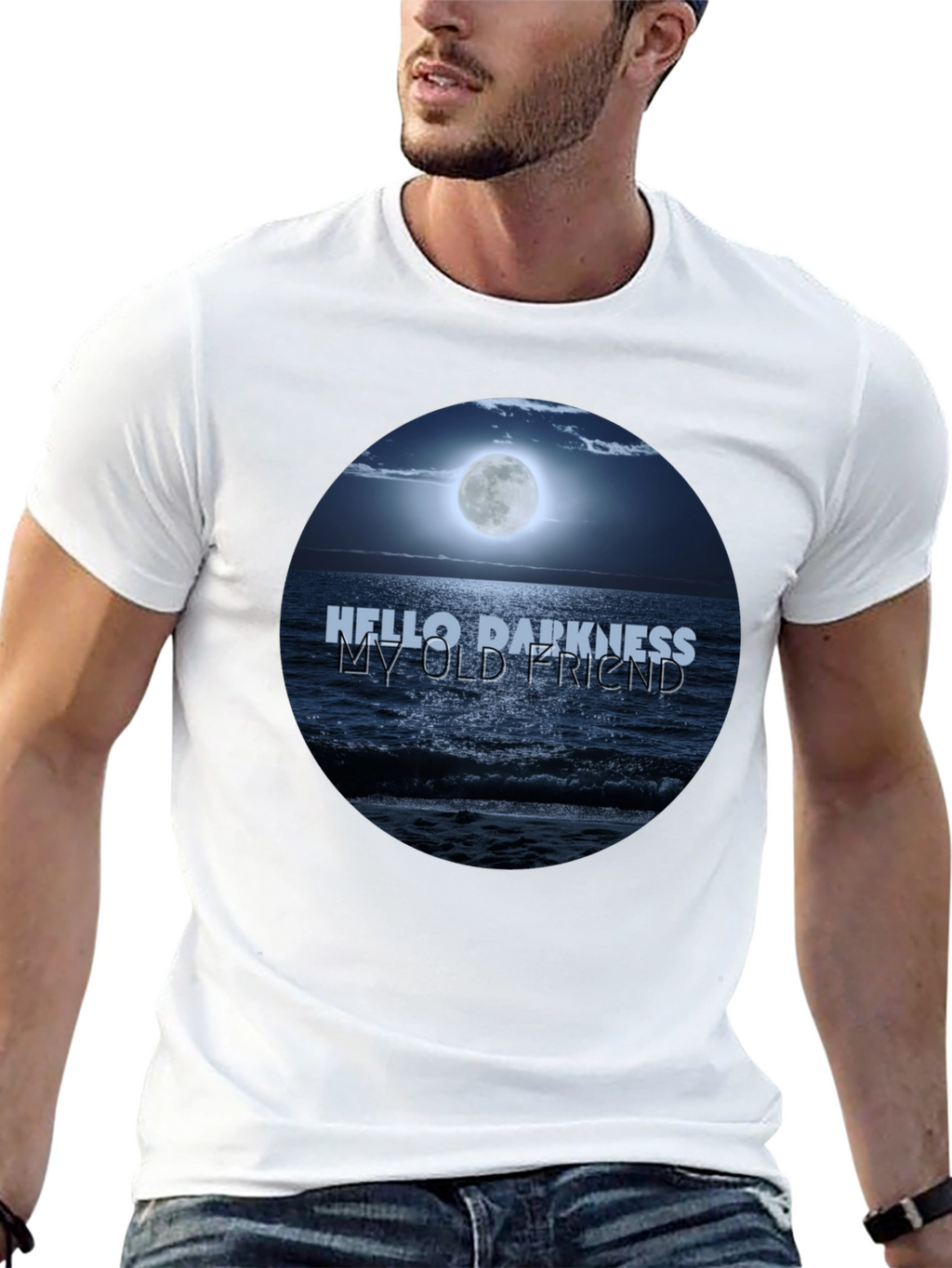 Hello Darkness My Old Friend Graphic Tee