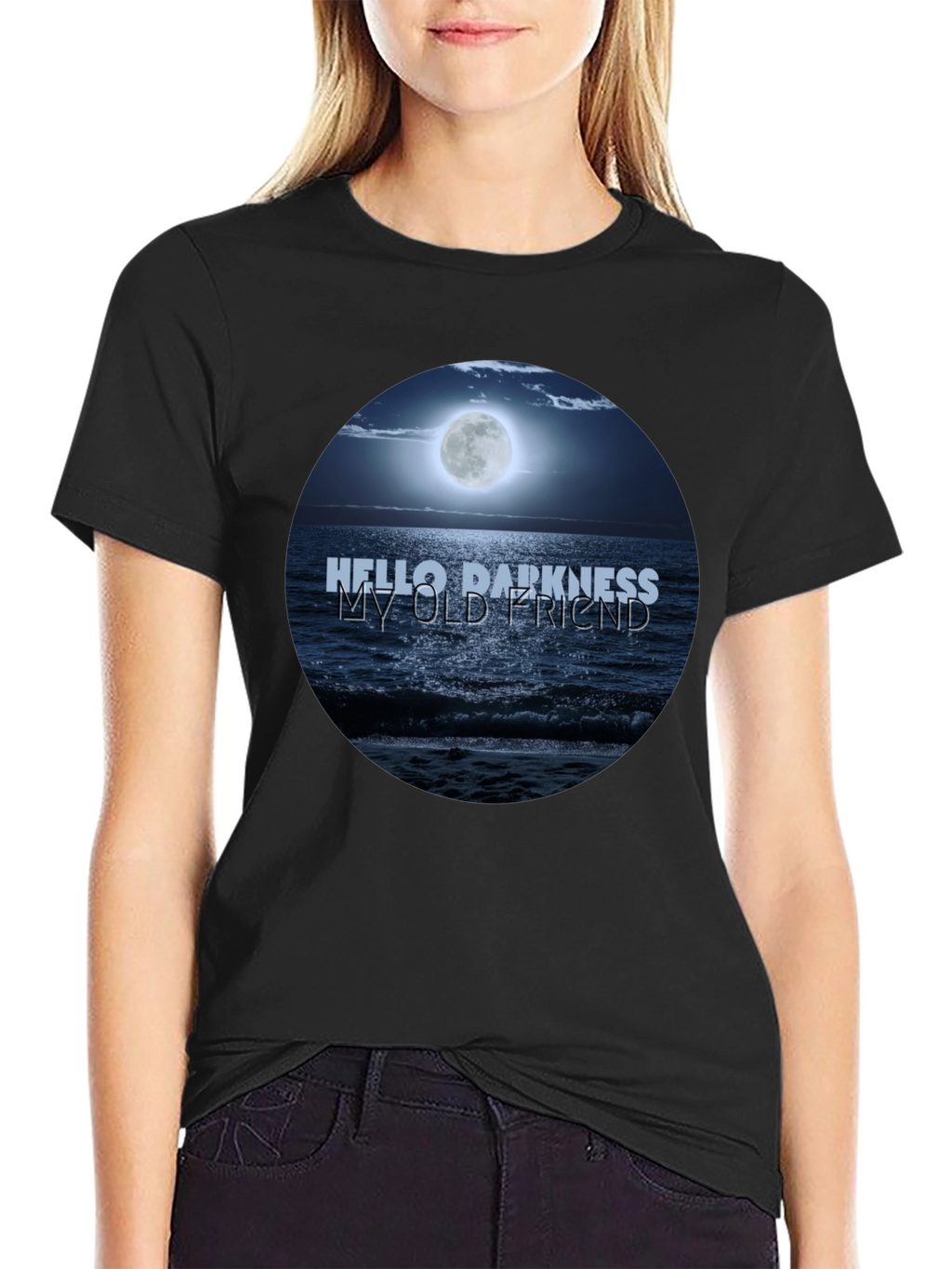 Hello Darkness My Old Friend Graphic Tee