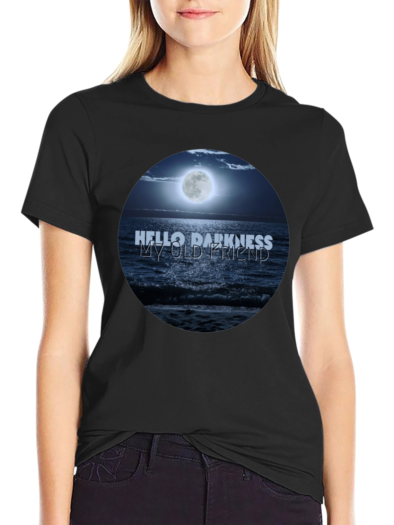 Hello Darkness My Old Friend Graphic Tee
