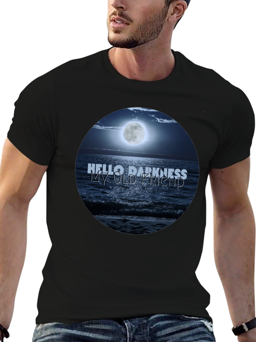 Hello Darkness My Old Friend Graphic Tee