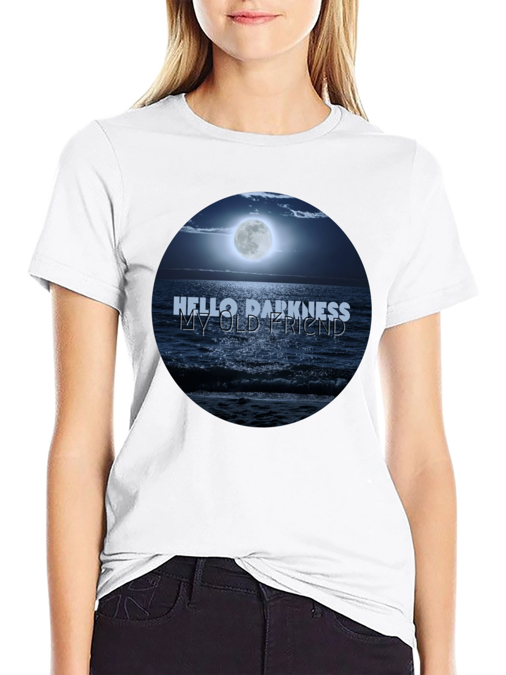 Hello Darkness My Old Friend Graphic Tee