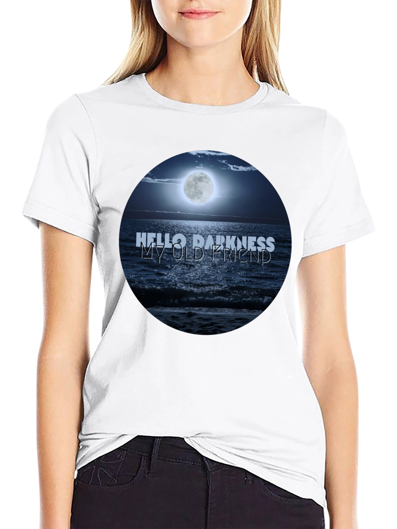 Hello Darkness My Old Friend Graphic Tee