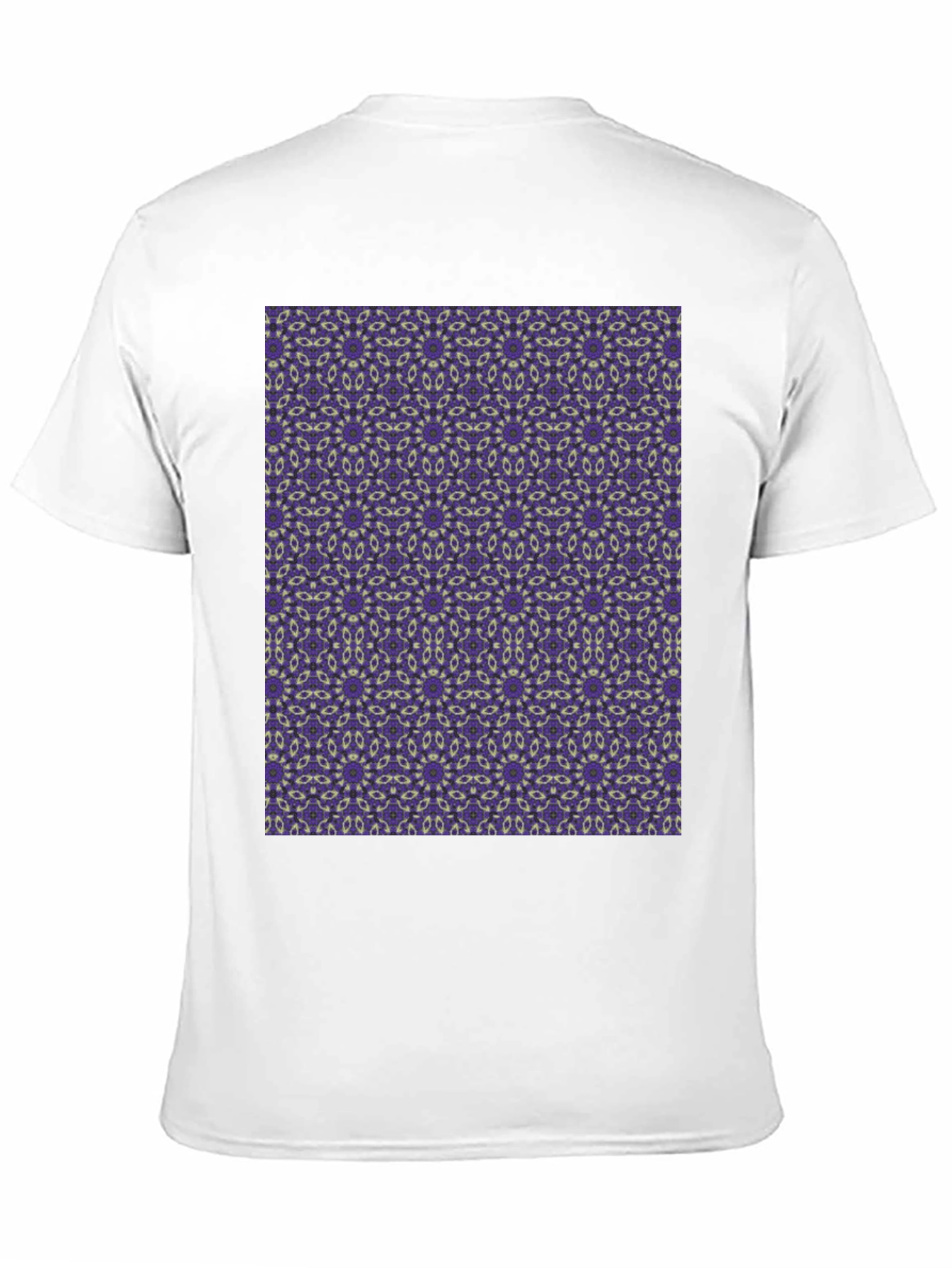 Patterned Black T-Shirt