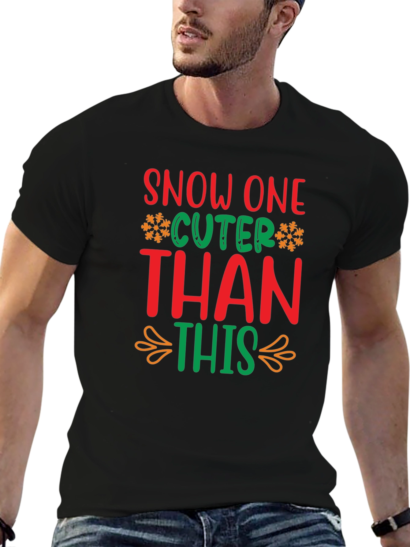 Festive Snow One Cuter Than This Christmas T-Shirt
