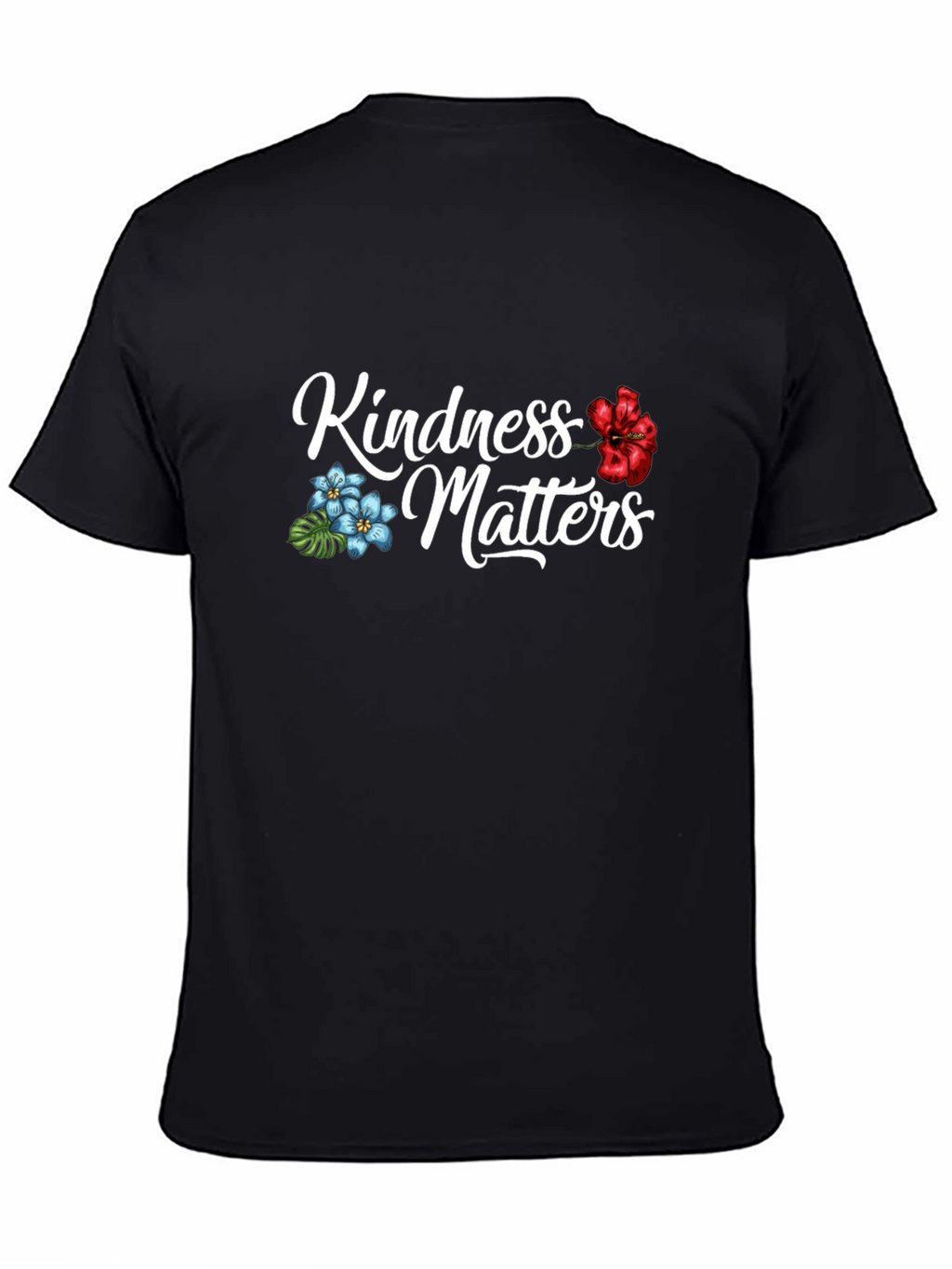 Kindness Matters Graphic T-Shirt - Black