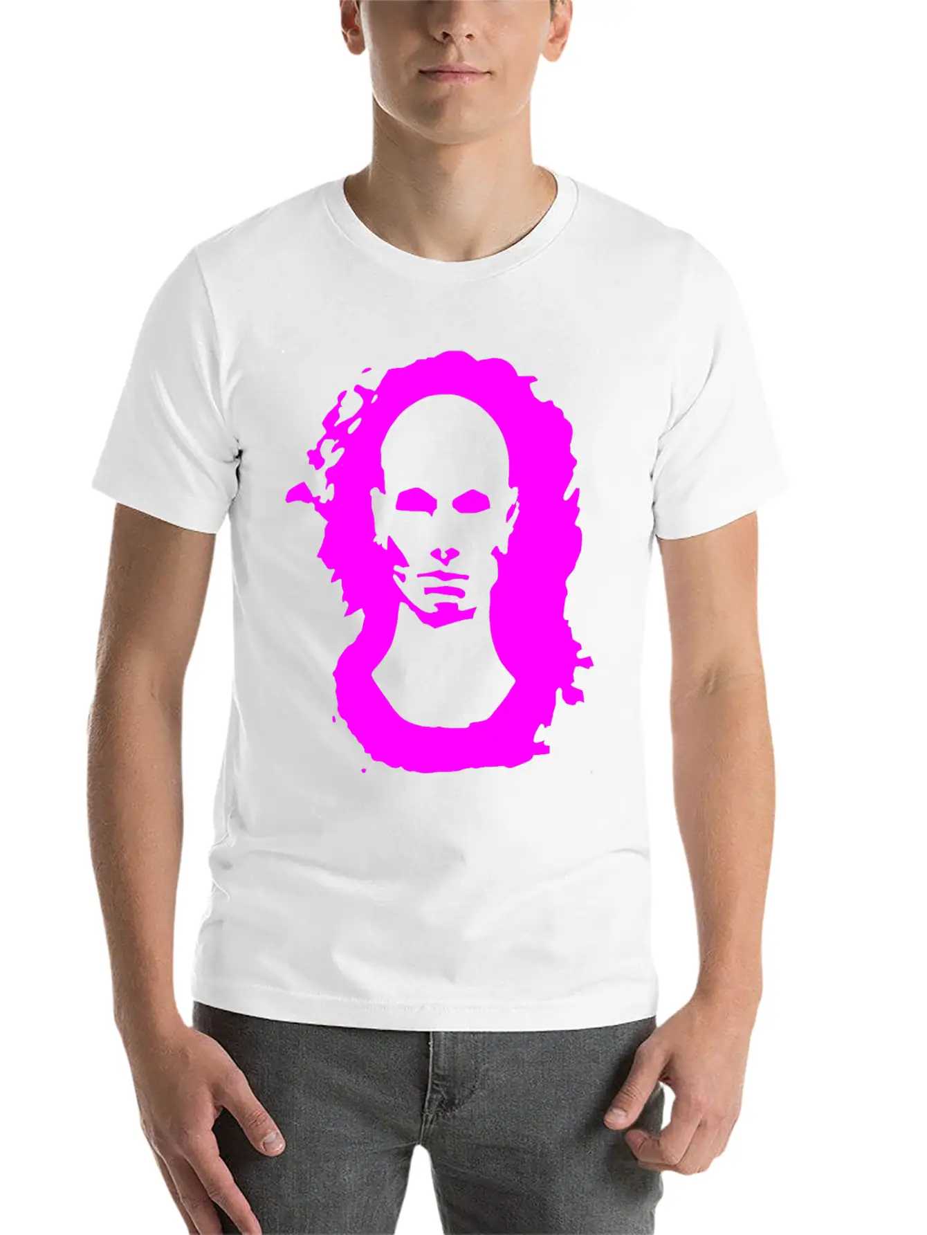 2reborn FACE Gesicht Audruck Faceoff Anonym Person Breathable Graphic T-Shirt – Perfect For Casual Days