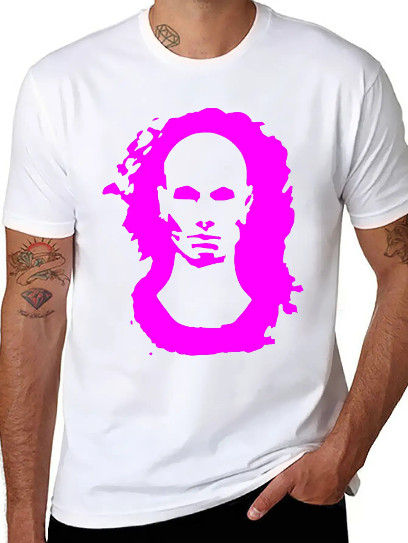 2reborn FACE Gesicht Audruck Faceoff Anonym Person Breathable Graphic T-Shirt – Perfect For Casual Days