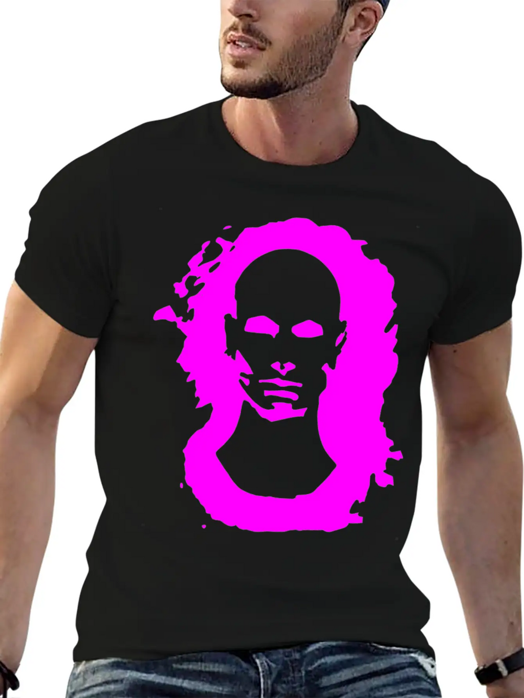 2reborn FACE Gesicht Audruck Faceoff Anonym Person Breathable Graphic T-Shirt – Perfect For Casual Days