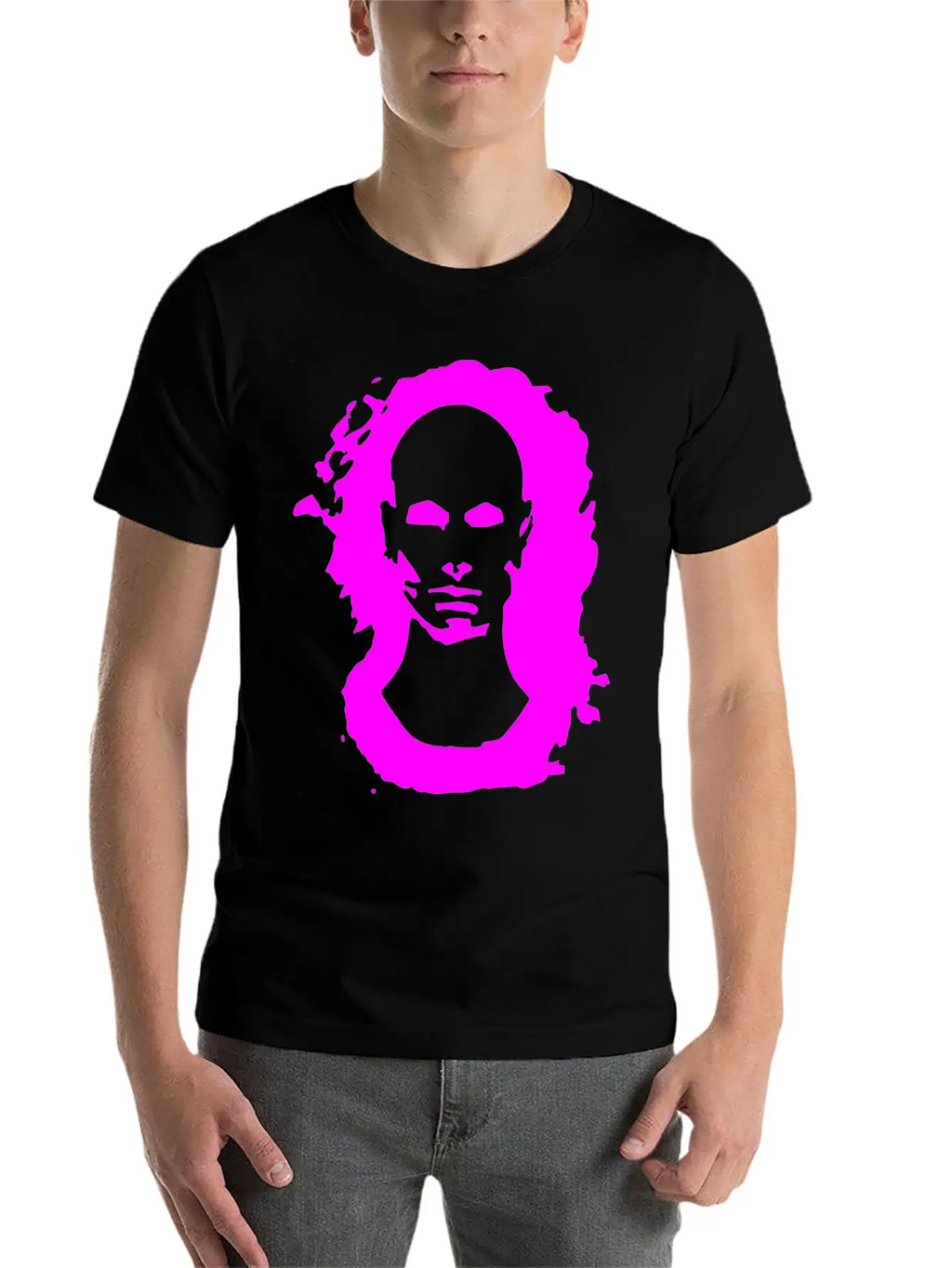 2reborn FACE Gesicht Audruck Faceoff Anonym Person Breathable Graphic T-Shirt – Perfect For Casual Days