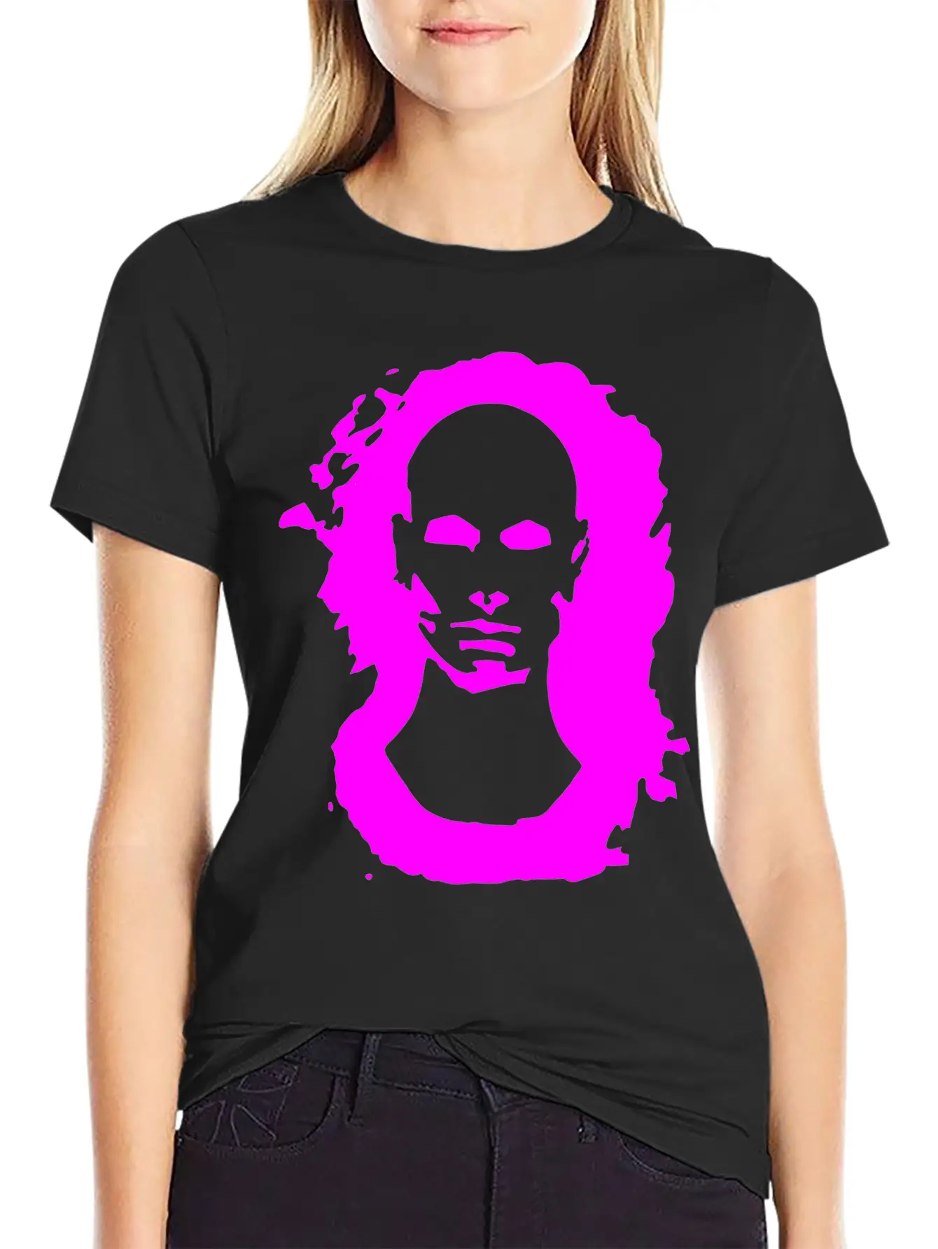 2reborn FACE Gesicht Audruck Faceoff Anonym Person Breathable Graphic T-Shirt – Perfect For Casual Days