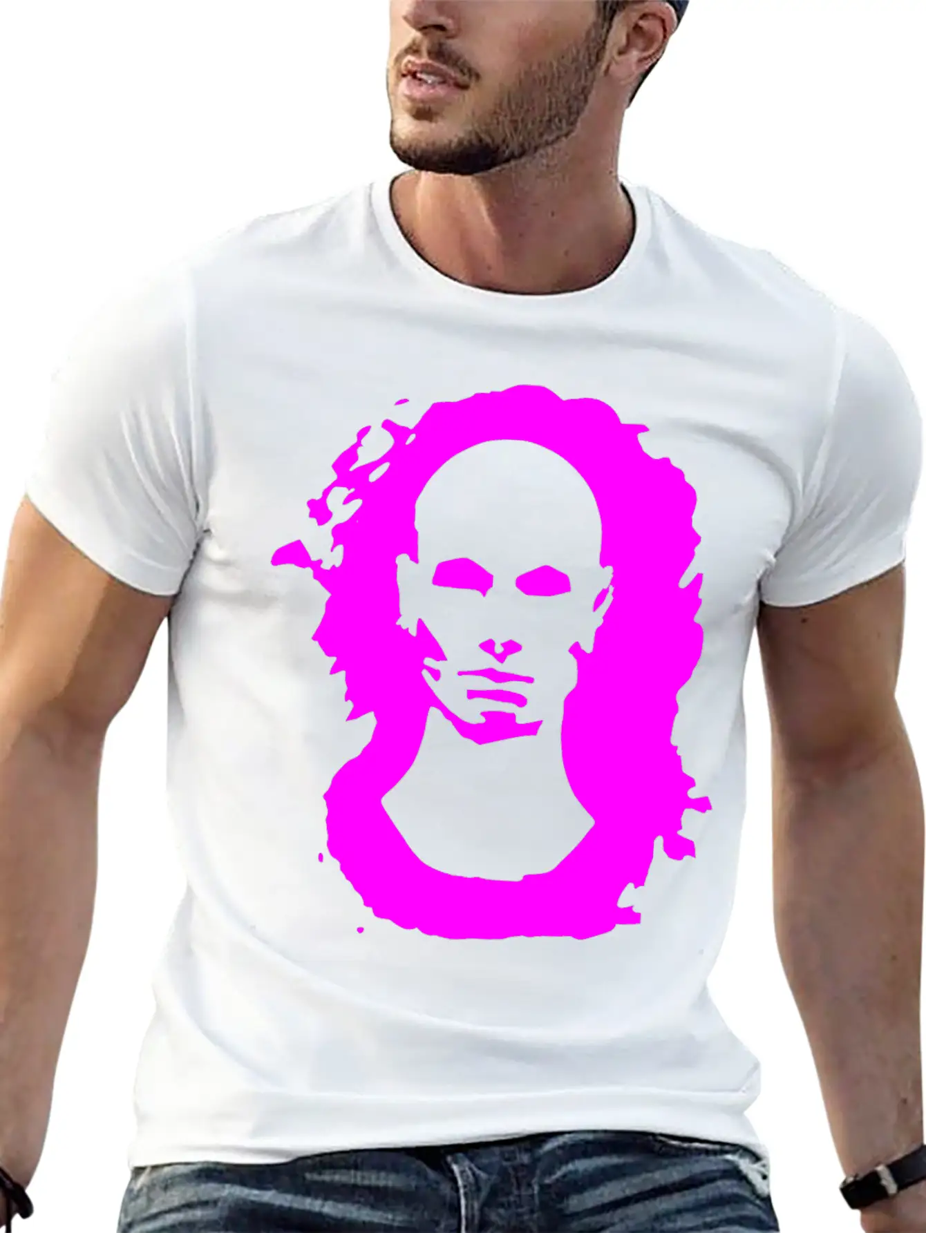 2reborn FACE Gesicht Audruck Faceoff Anonym Person Breathable Graphic T-Shirt – Perfect For Casual Days