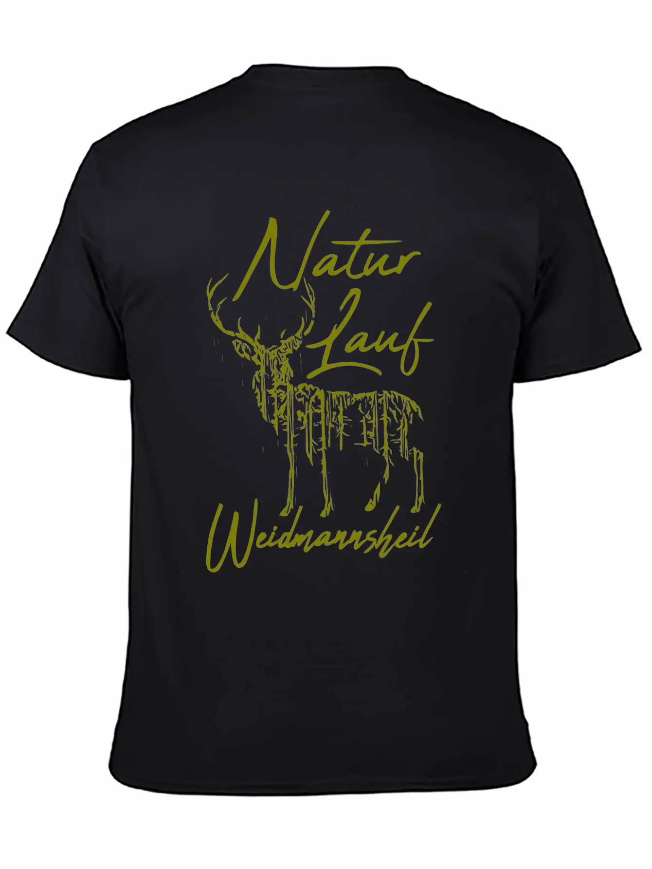 2reborn Natur Lauf Jaeger Weidmannsheil Reh Rehboc Basic Graphic T-Shirt – Daily Comfort In Soft Cotton