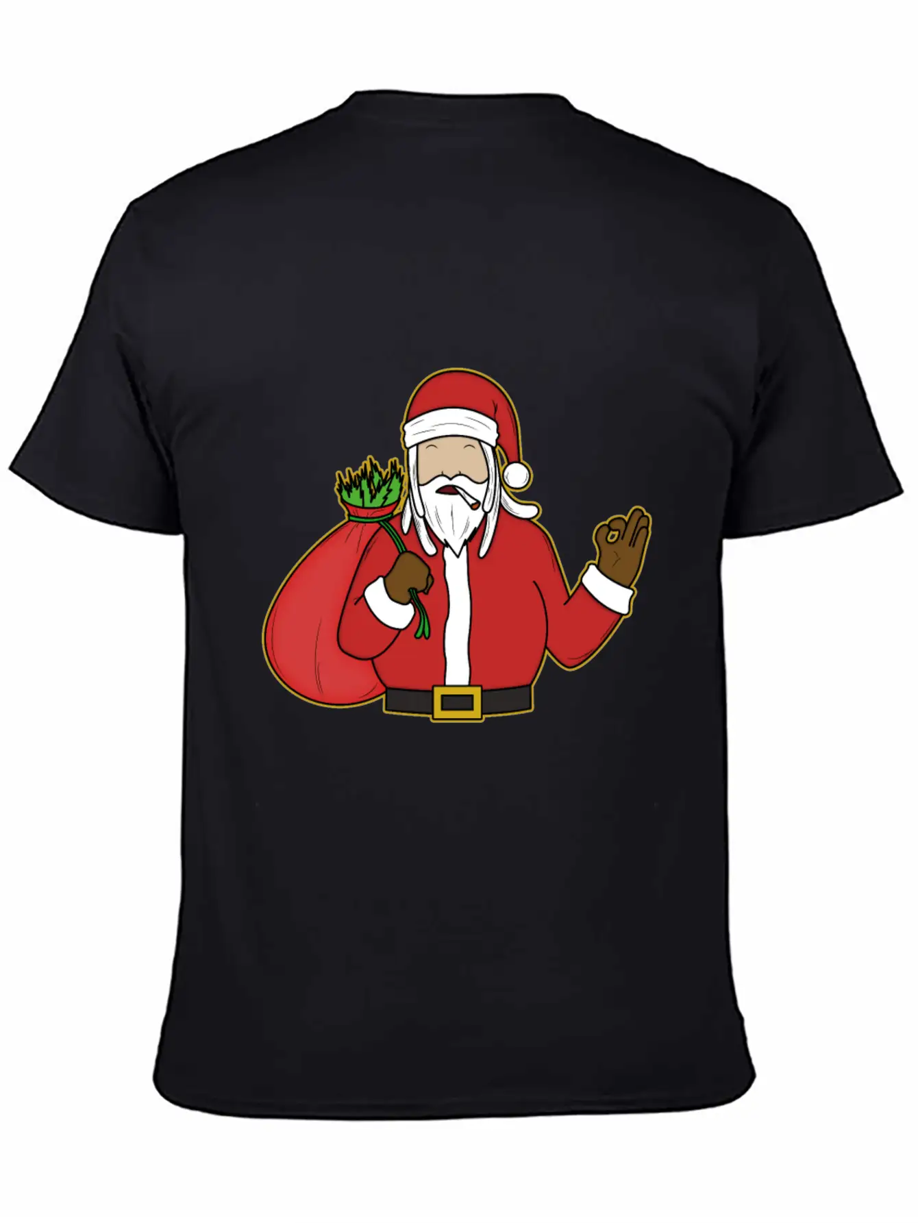 2Reggae Santa Timeless Short Sleeve Tee – Comfy And Minimalist Design