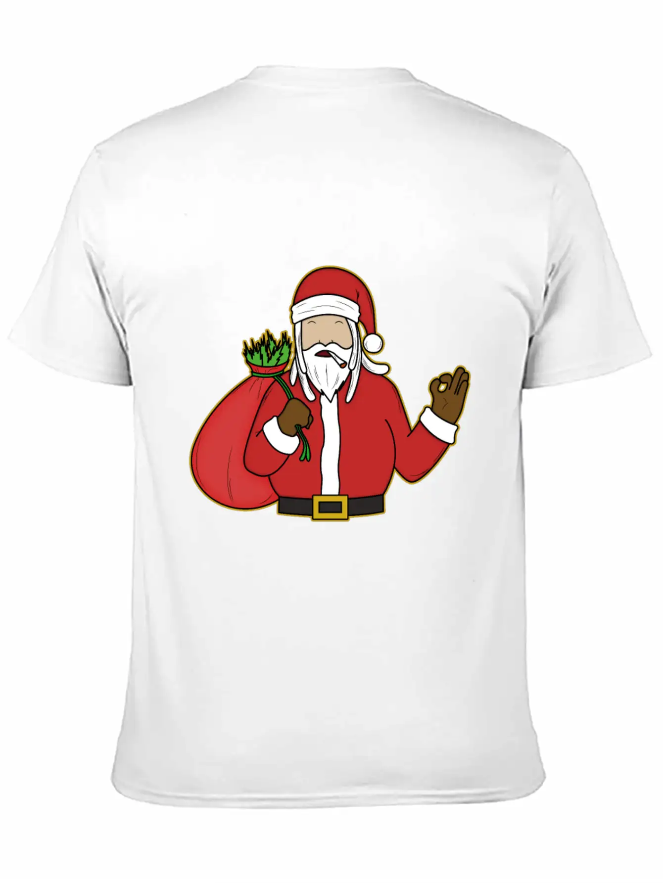 2Reggae Santa Timeless Short Sleeve Tee – Comfy And Minimalist Design