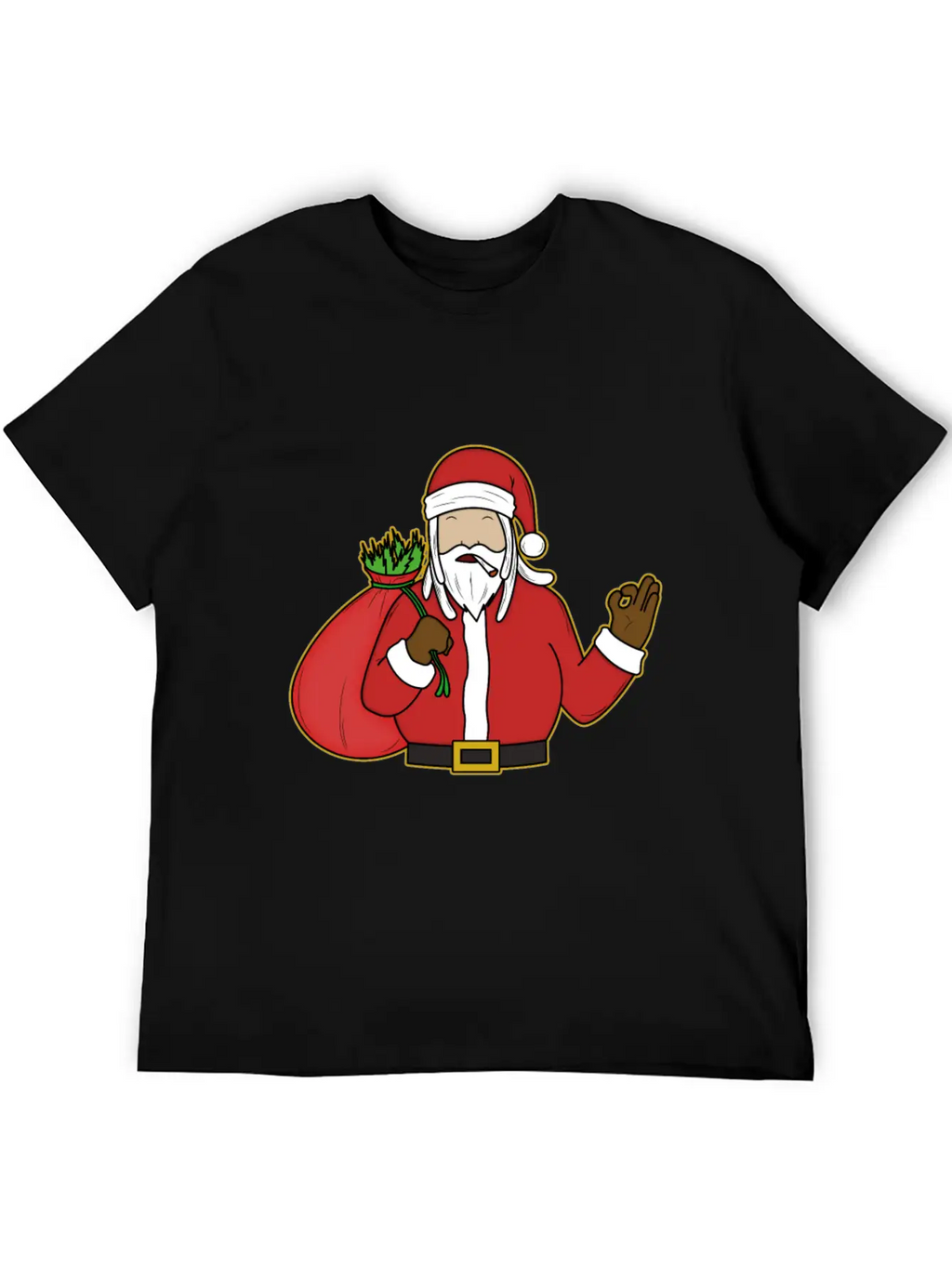 2Reggae Santa Timeless Short Sleeve Tee – Comfy And Minimalist Design