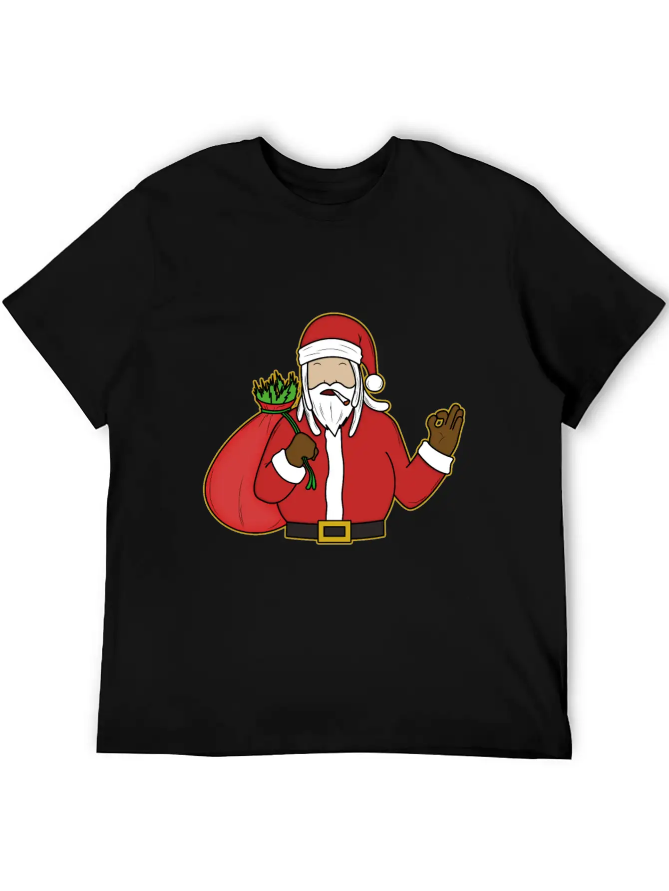 2Reggae Santa Timeless Short Sleeve Tee – Comfy And Minimalist Design