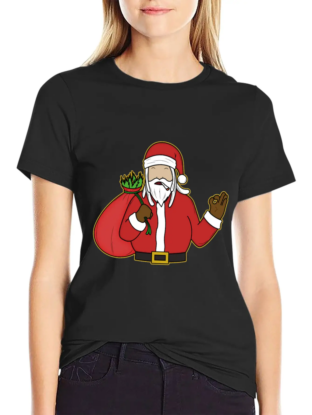 2Reggae Santa Timeless Short Sleeve Tee – Comfy And Minimalist Design