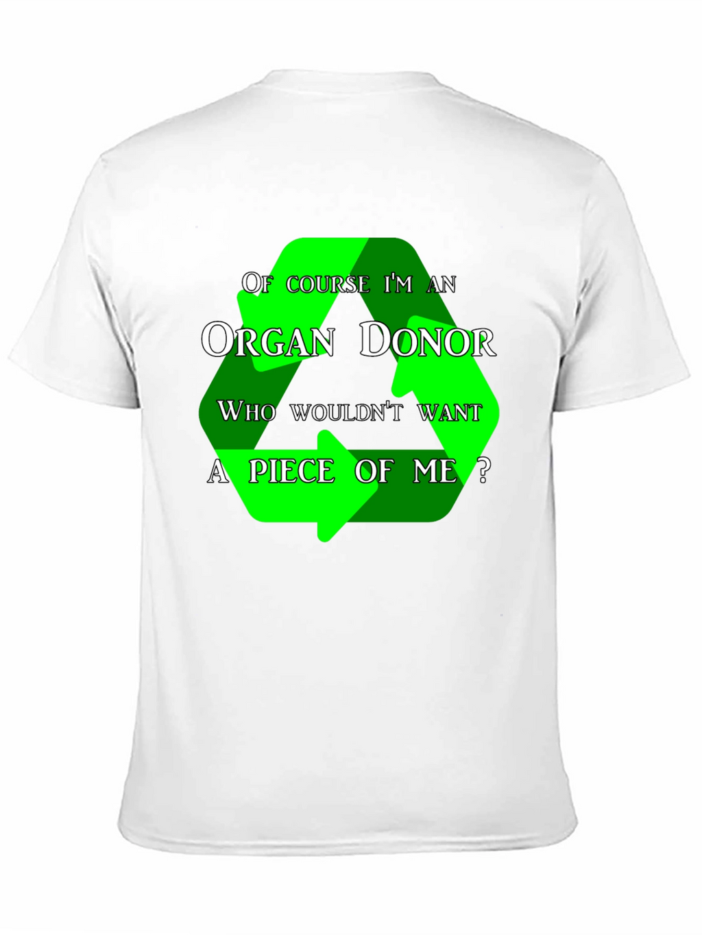 Organ Donor Recycle Graphic Tee