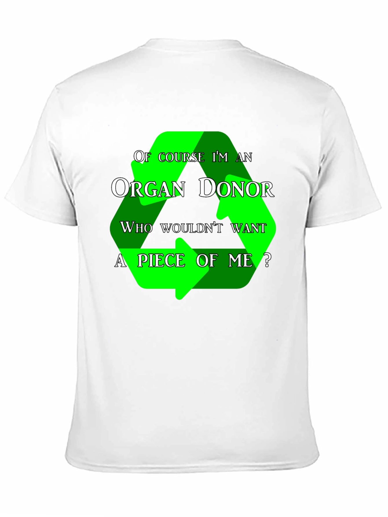 Organ Donor Recycle Graphic Tee