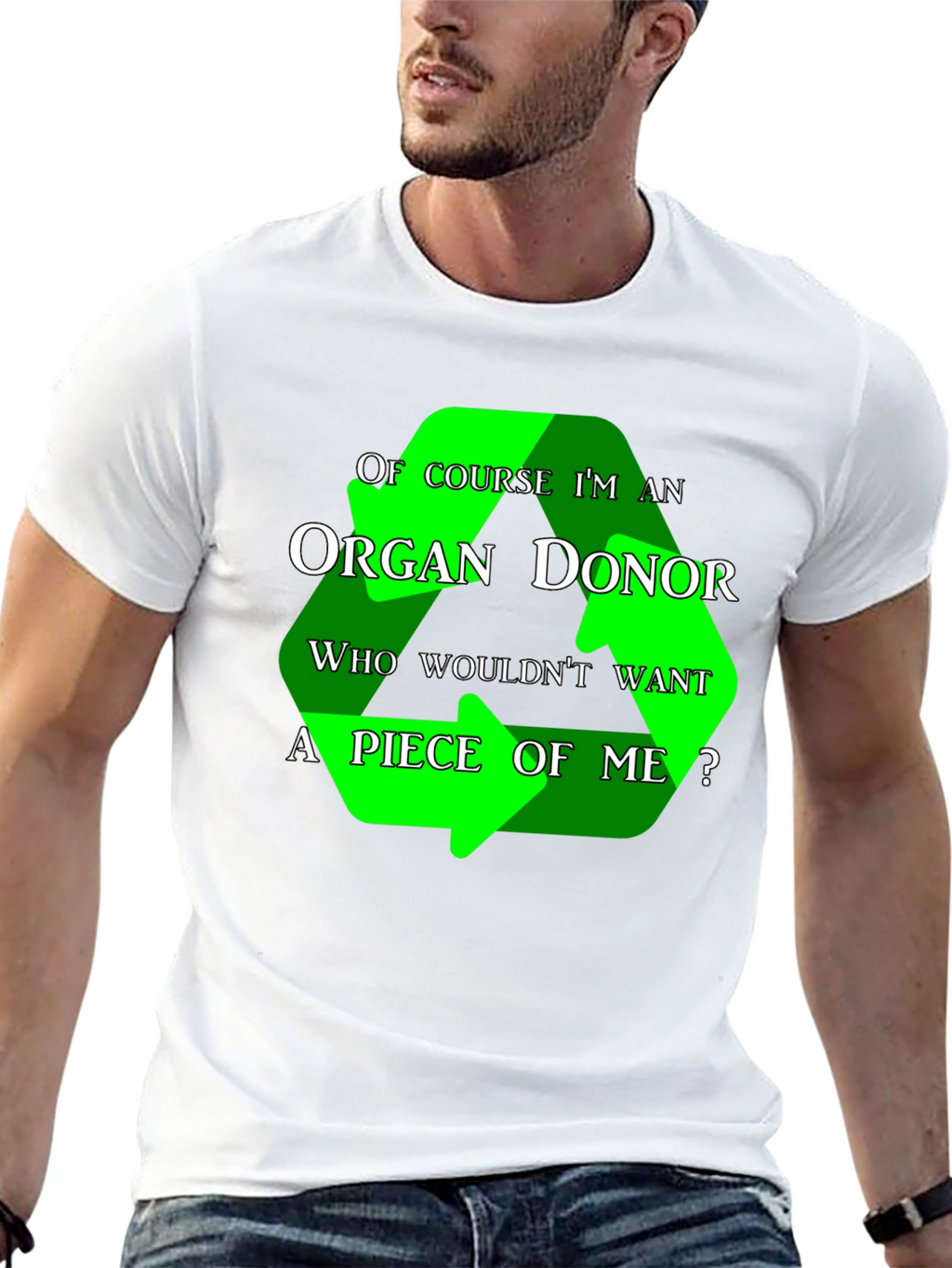 Organ Donor Recycle Graphic Tee