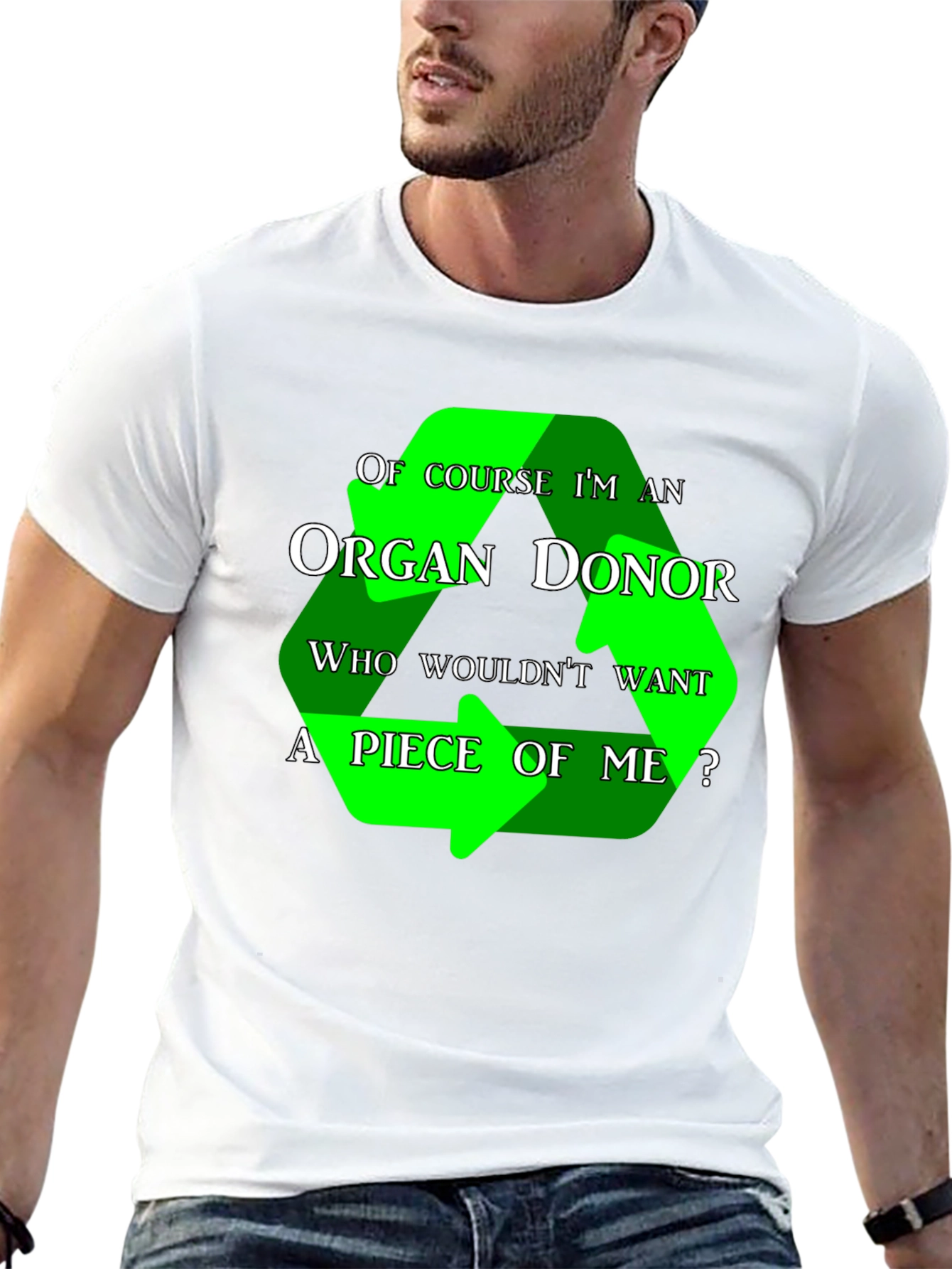 Organ Donor Recycle Graphic Tee