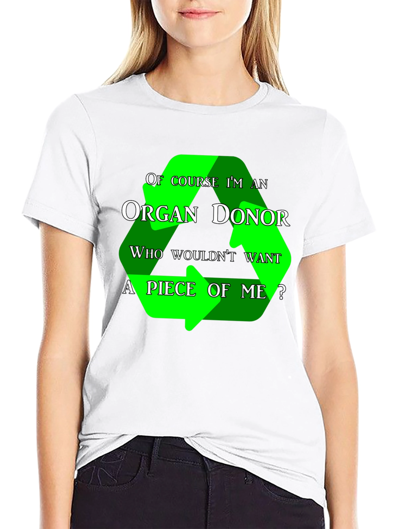 Organ Donor Recycle Graphic Tee