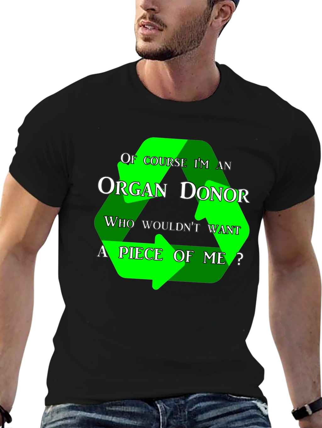 Organ Donor Recycle Graphic Tee