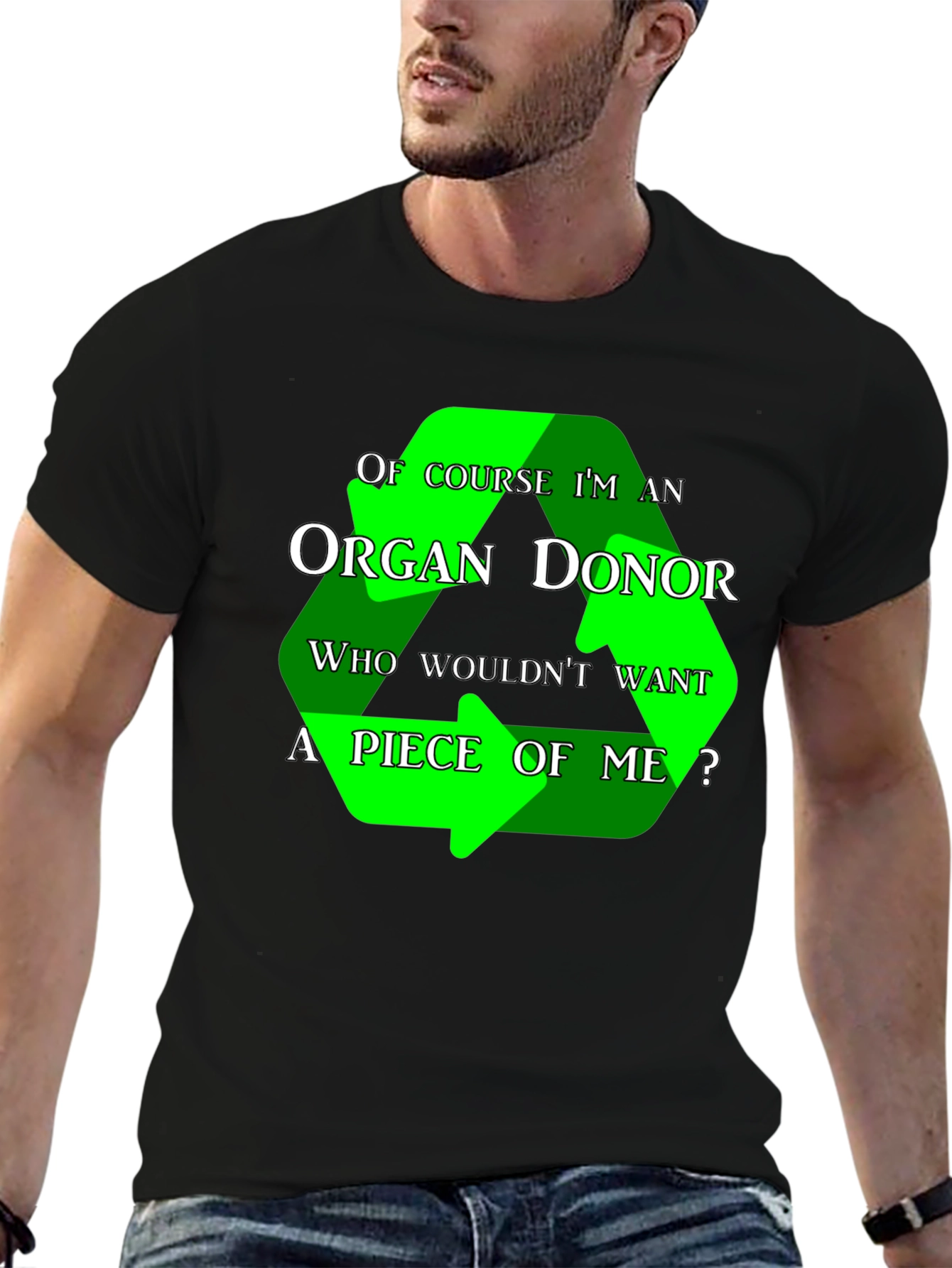 Organ Donor Recycle Graphic Tee