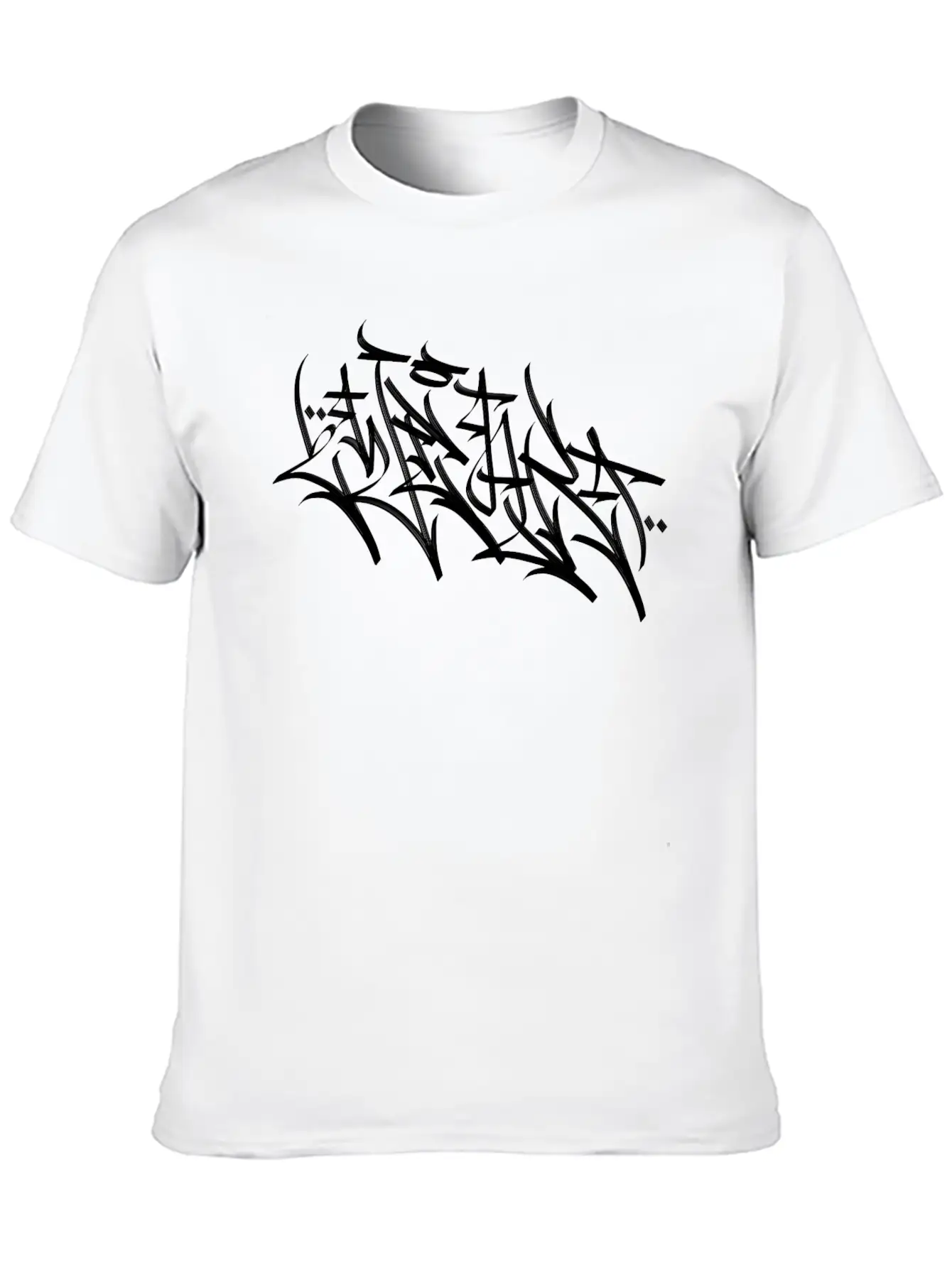 2wear Calli Graffiti Tag Style Unisex Casual T-Shirt – Clean Design For Daily Comfort