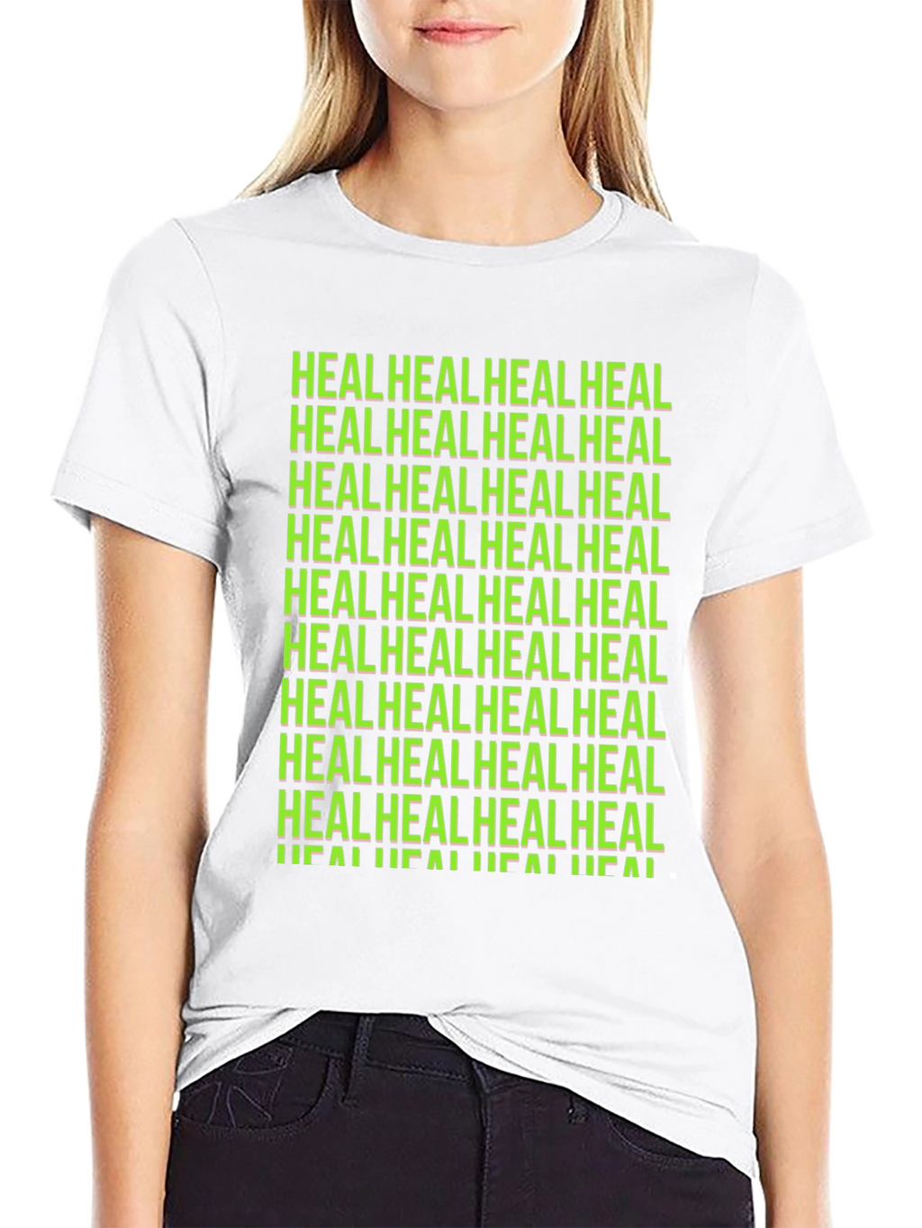 Heal Graphic Tee - Black Unisex T-Shirt