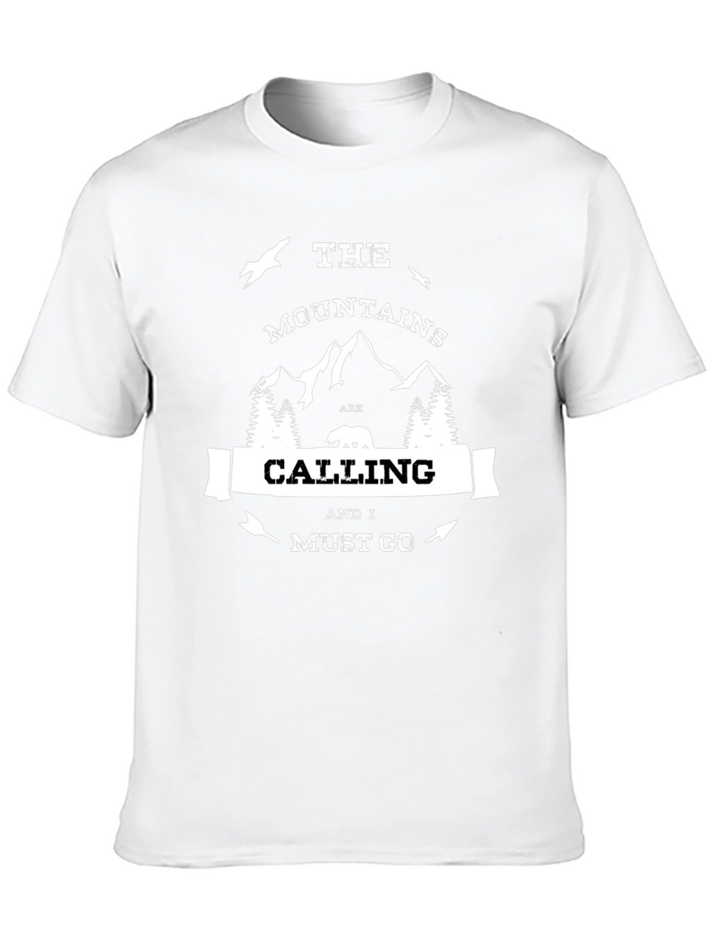 Mountains are Calling Graphic Tee - Adventure Ready!