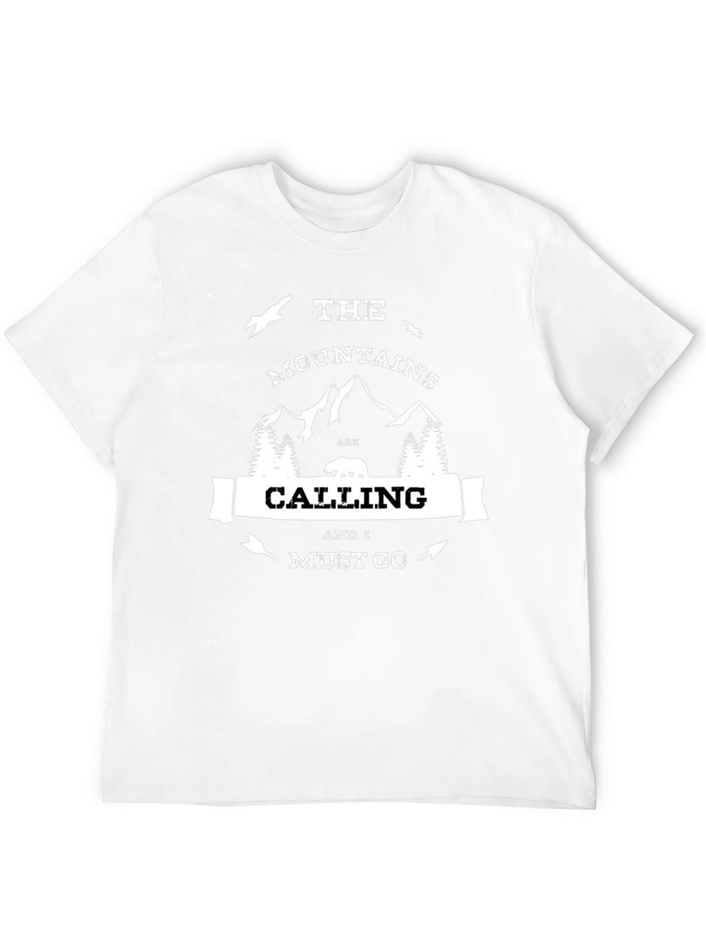 Mountains are Calling Graphic Tee - Adventure Ready!