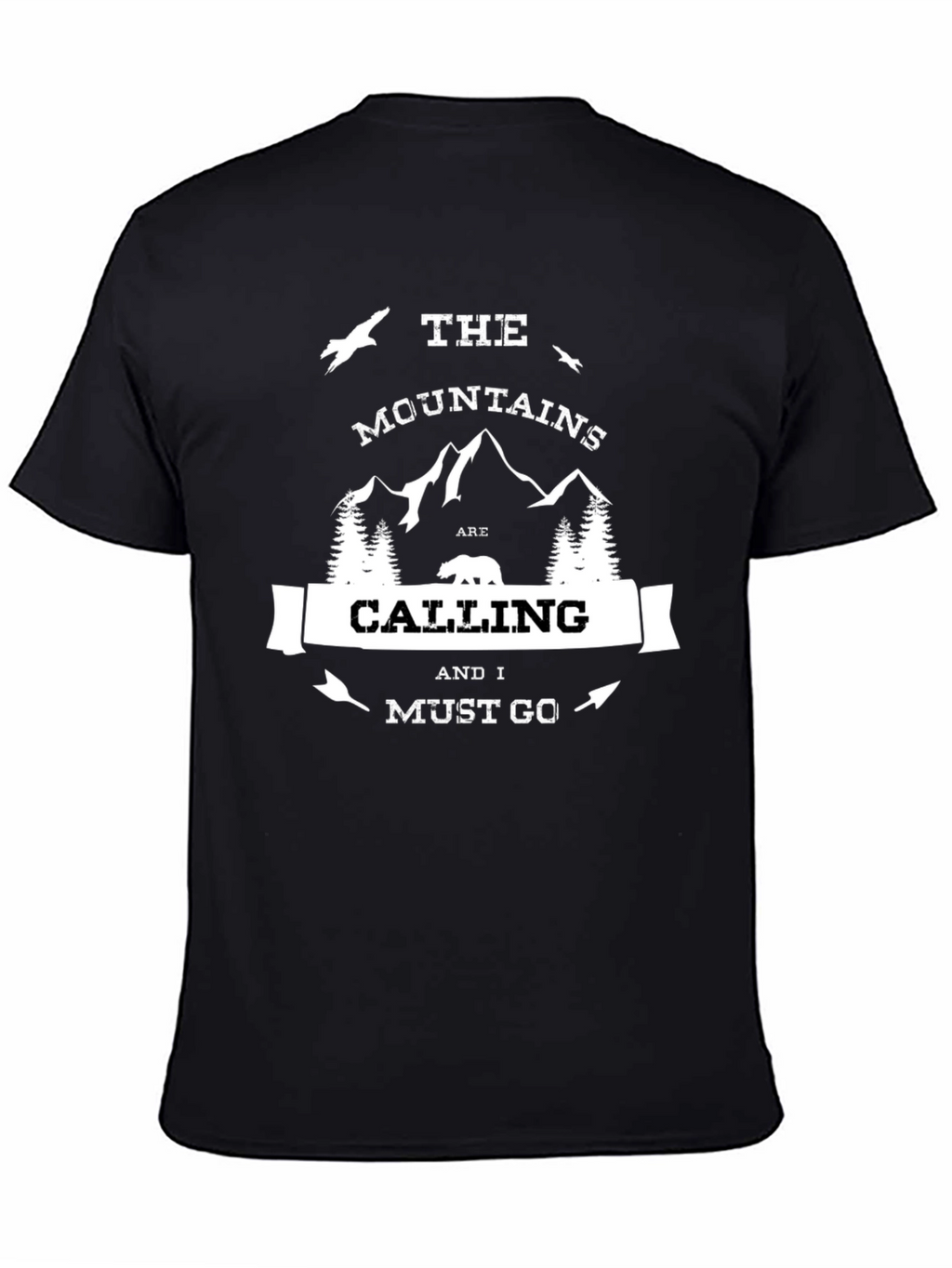 Mountains are Calling Graphic Tee - Adventure Ready!