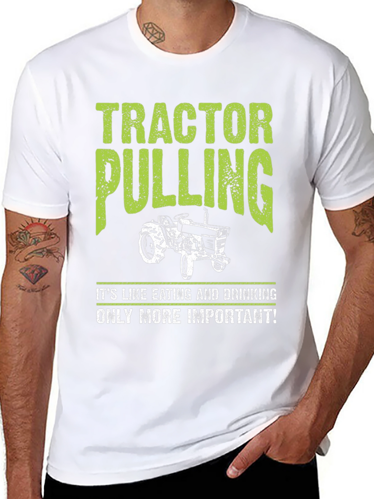 Tractor Pulling T-Shirt - Its More Important!