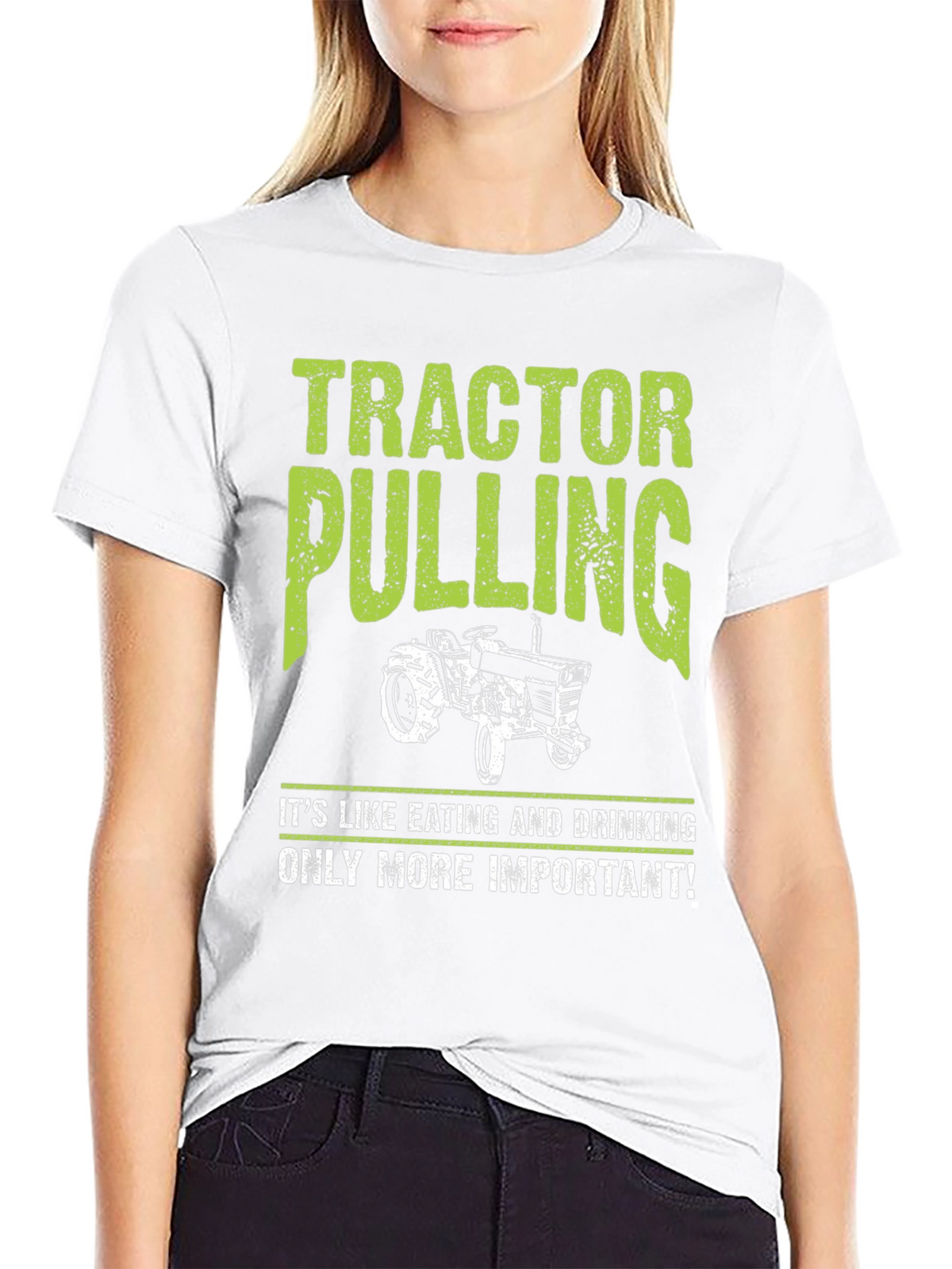 Tractor Pulling T-Shirt - Its More Important!
