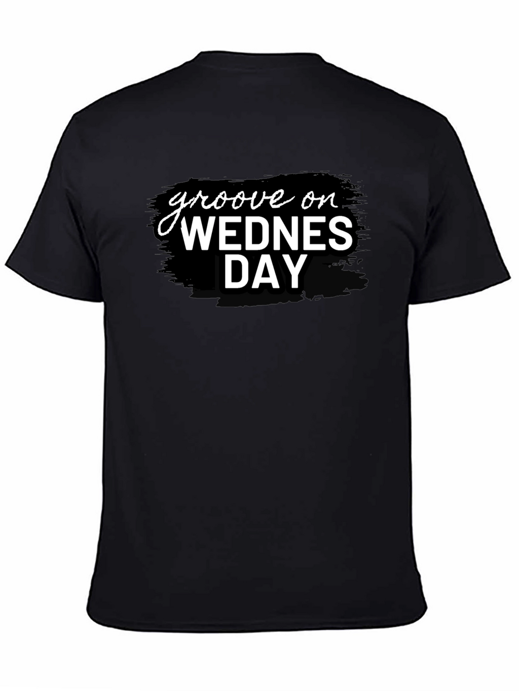 Groove On Wednesday Black T-Shirt