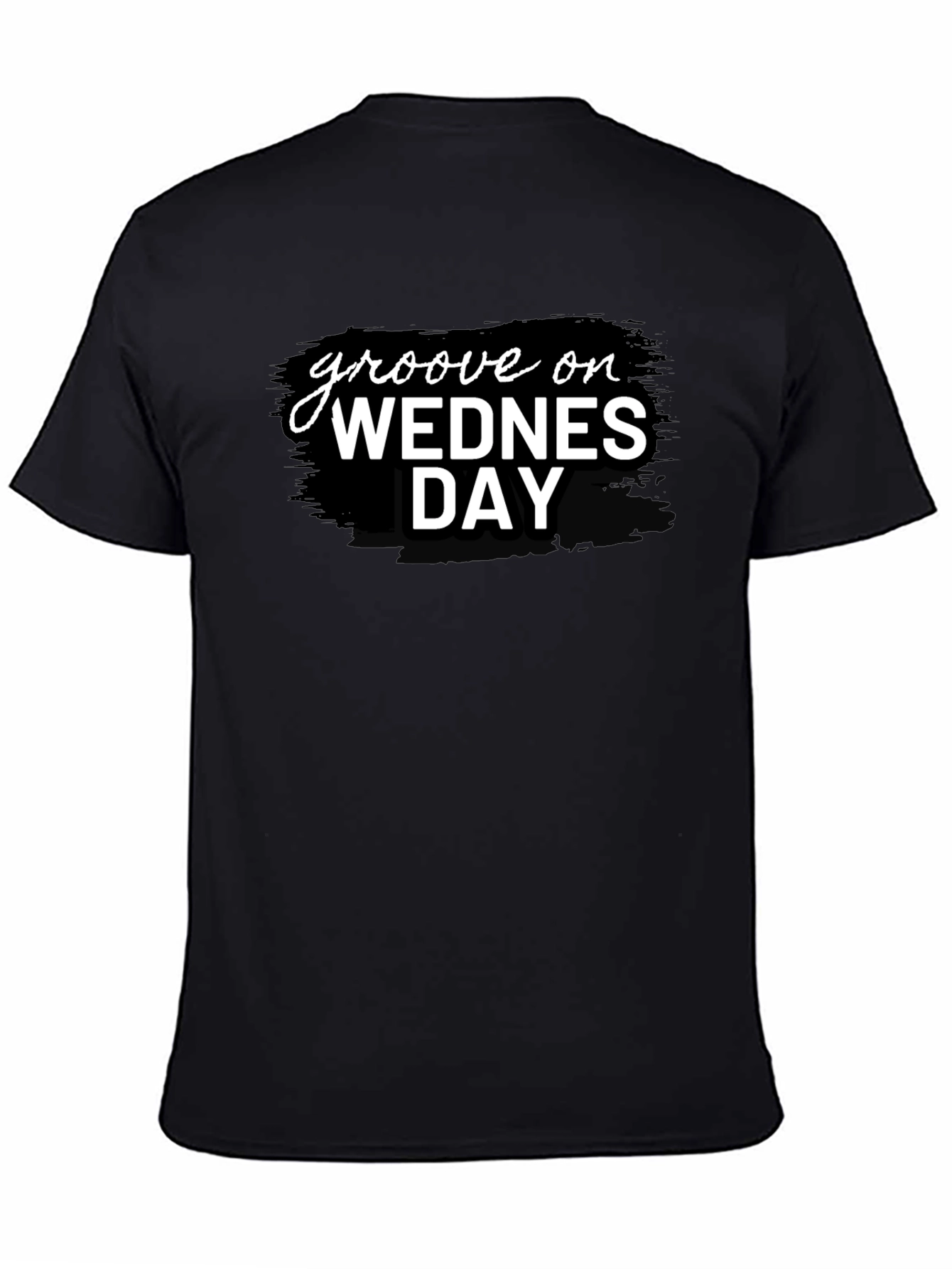 Groove On Wednesday Black T-Shirt