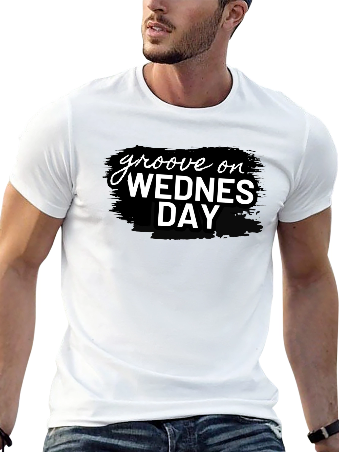 Groove On Wednesday Black T-Shirt