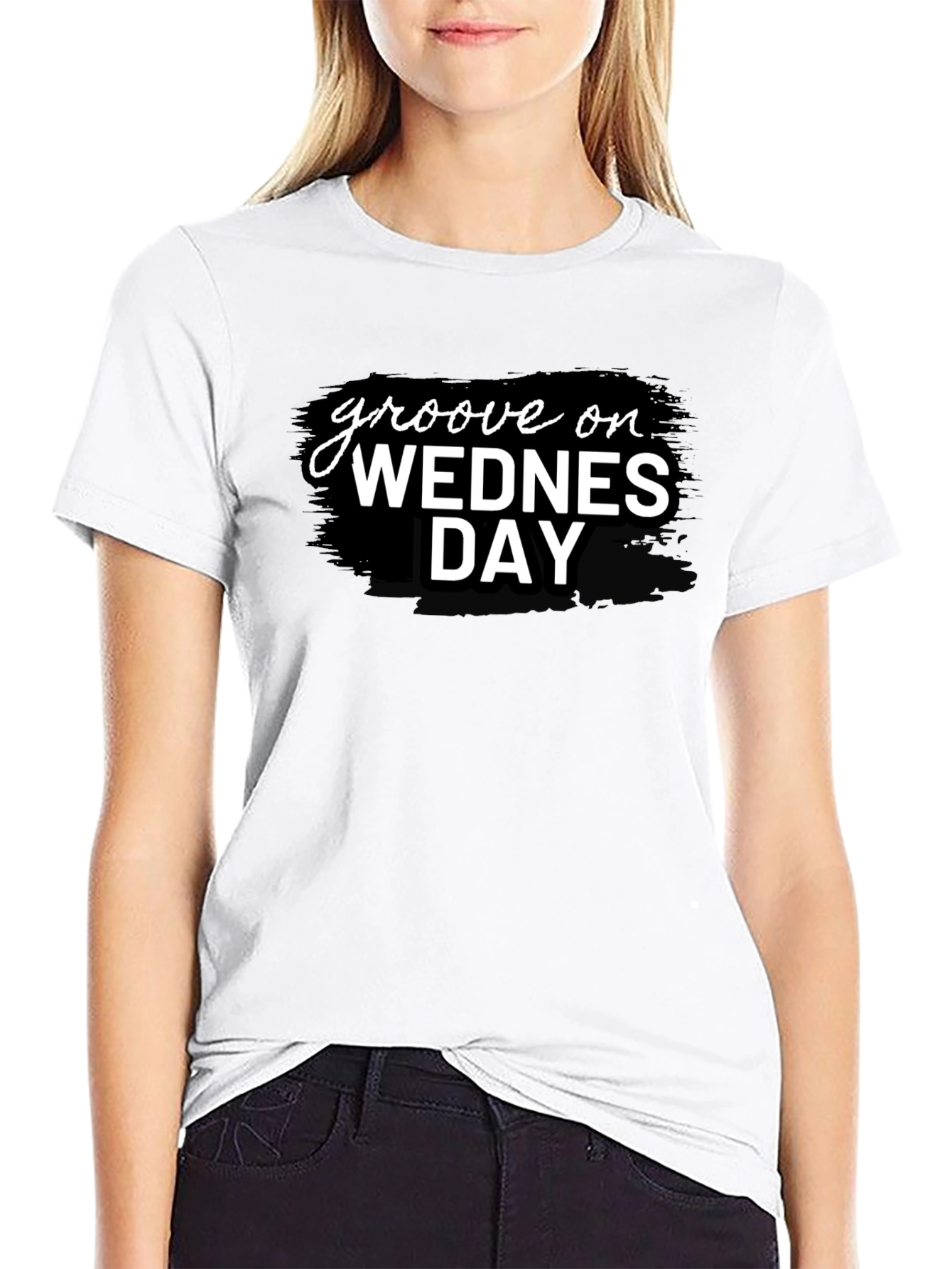 Groove On Wednesday Black T-Shirt