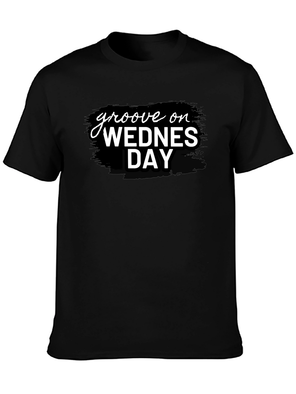 Groove On Wednesday Black T-Shirt