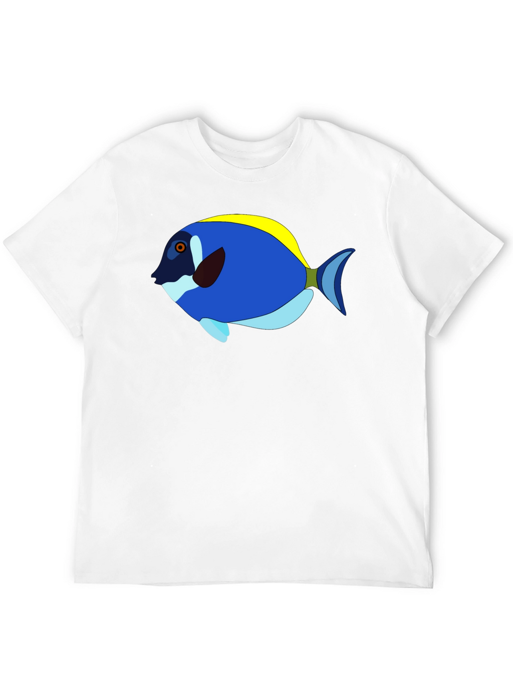 Blue Tang Graphic Tee - Tropical Fish T-Shirt