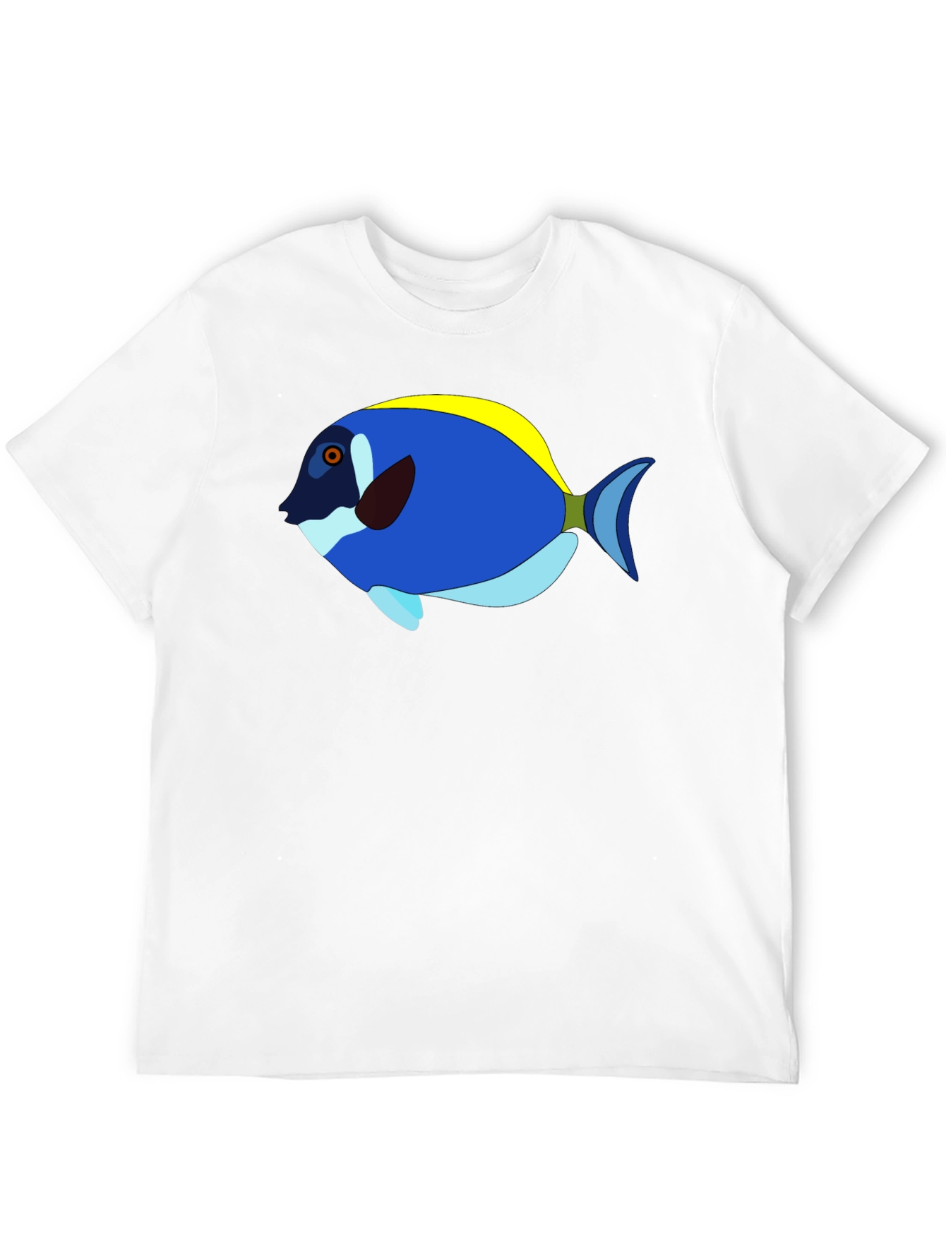 Blue Tang Graphic Tee - Tropical Fish T-Shirt