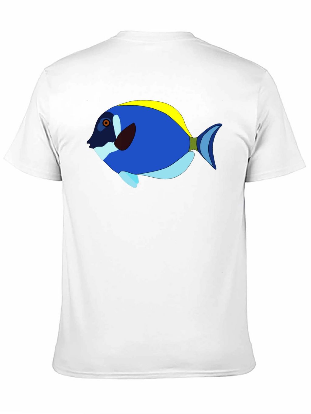 Blue Tang Graphic Tee - Tropical Fish T-Shirt