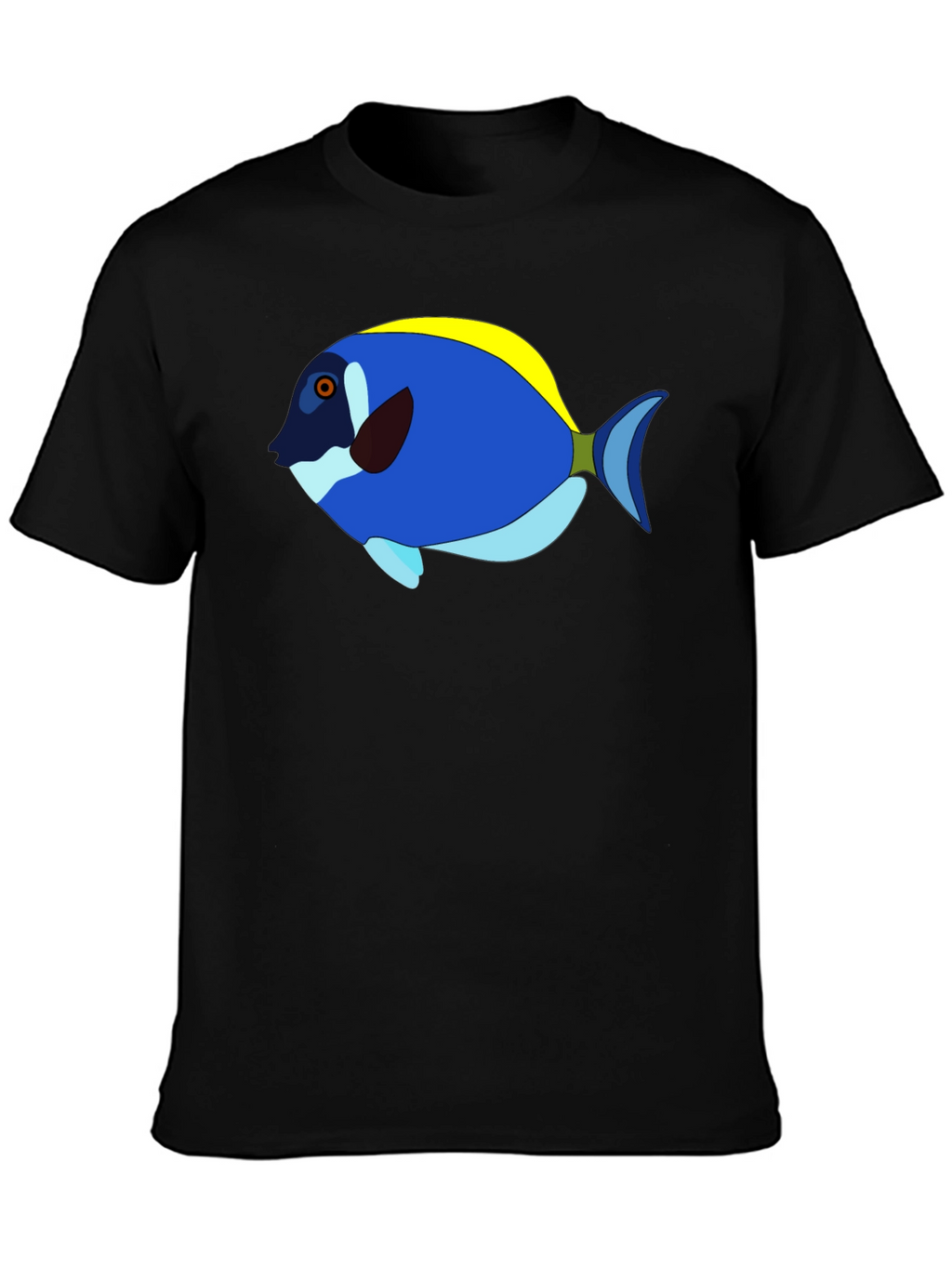Blue Tang Graphic Tee - Tropical Fish T-Shirt
