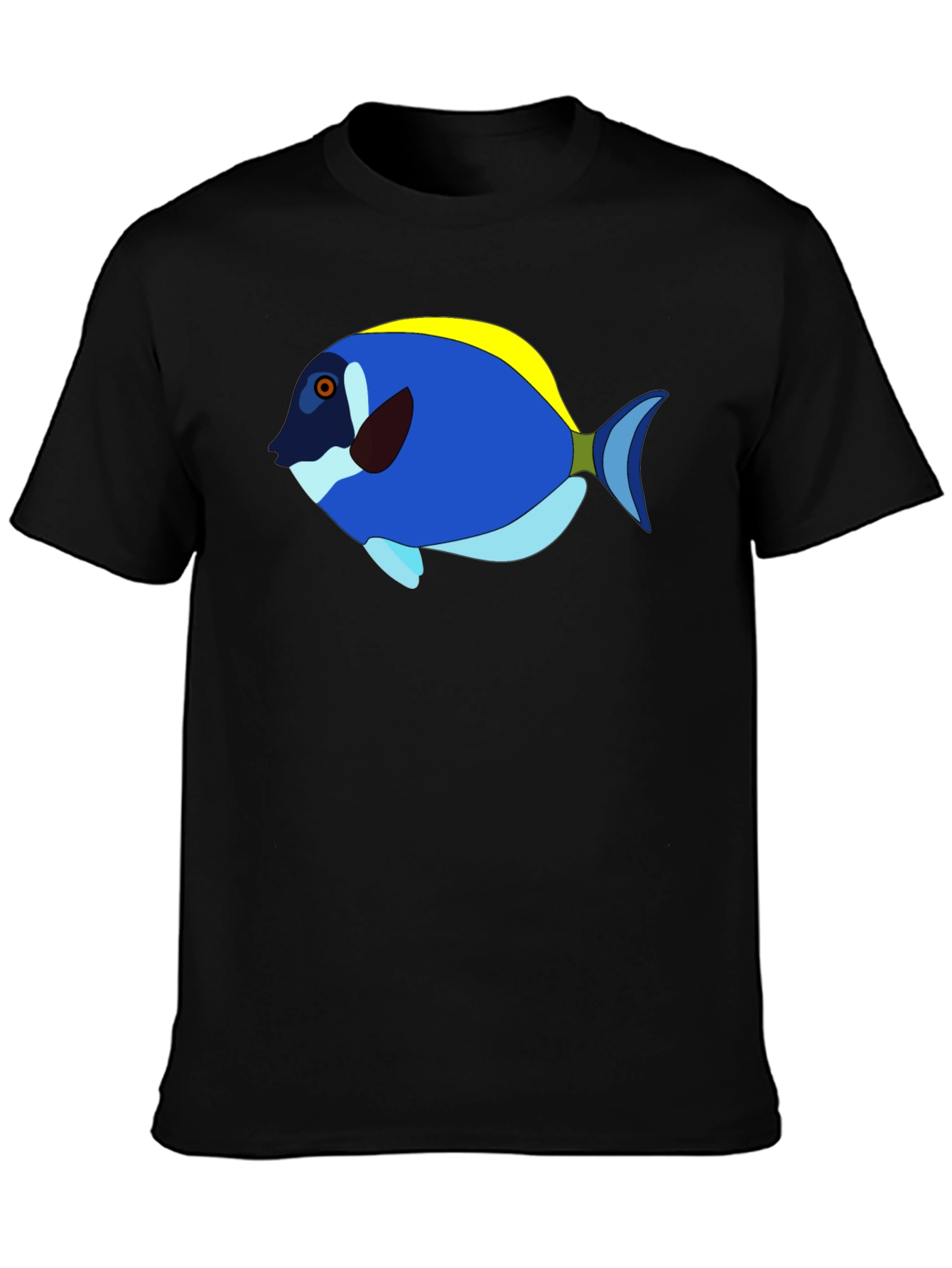 Blue Tang Graphic Tee - Tropical Fish T-Shirt