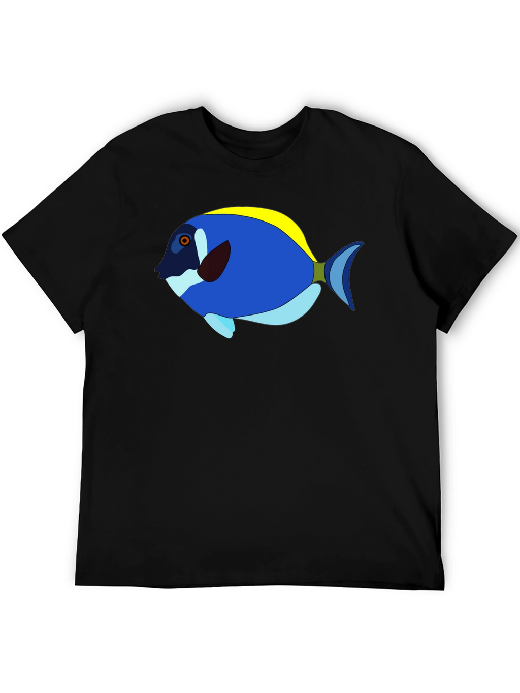 Blue Tang Graphic Tee - Tropical Fish T-Shirt