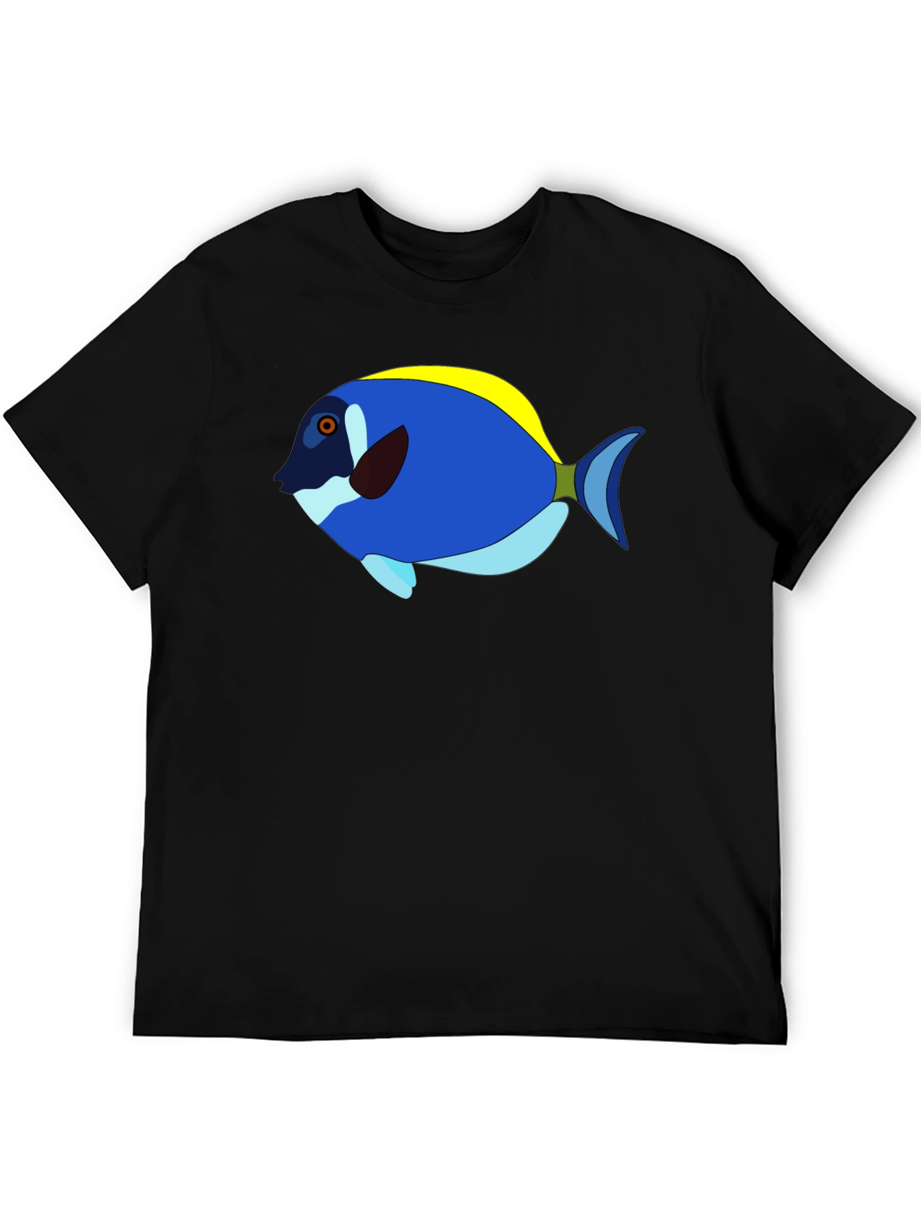 Blue Tang Graphic Tee - Tropical Fish T-Shirt