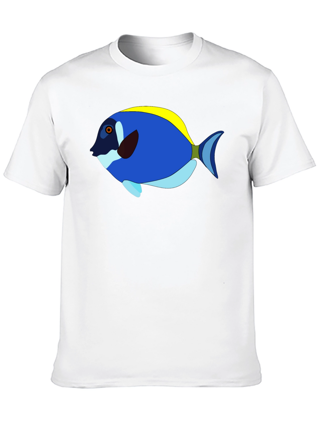 Blue Tang Graphic Tee - Tropical Fish T-Shirt