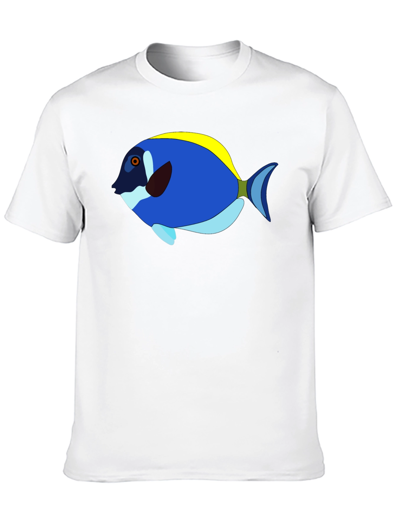 Blue Tang Graphic Tee - Tropical Fish T-Shirt